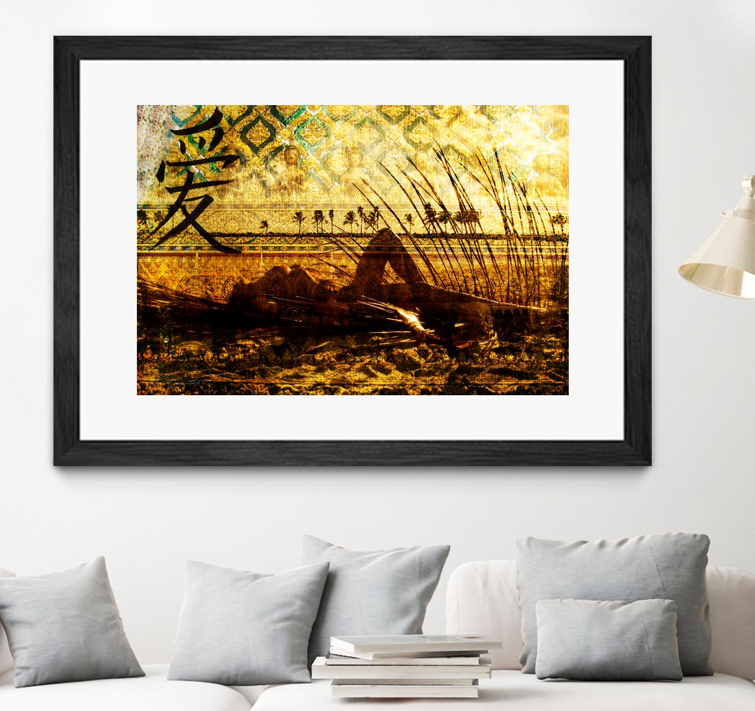 Ingrid Thai by Daniel Stanford on GIANT ART - yellow figurative quebec artists