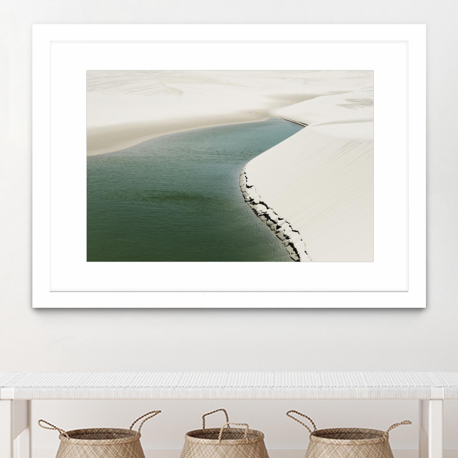 Pale Dunes by Daniel Stanford on GIANT ART - beige landscape sand