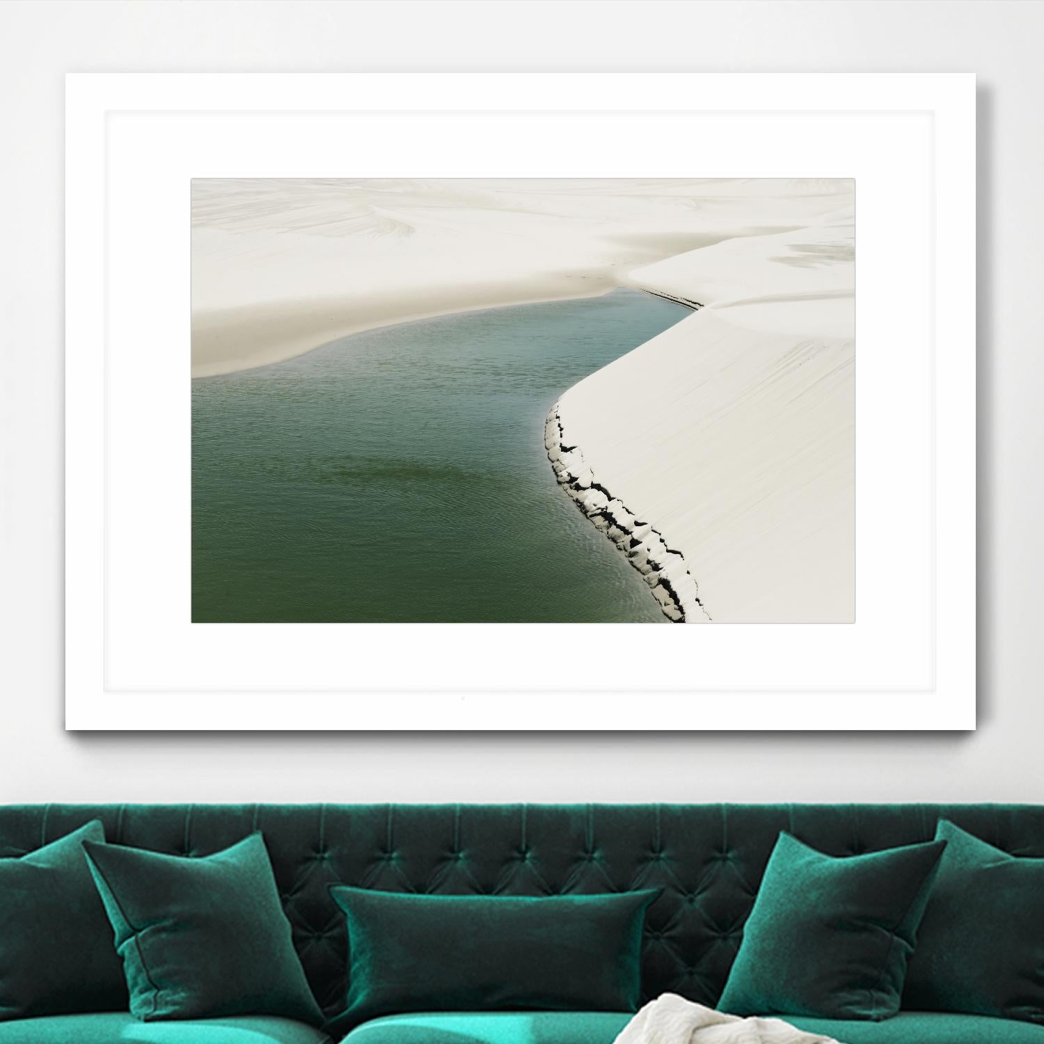 Pale Dunes by Daniel Stanford on GIANT ART - beige landscape sand