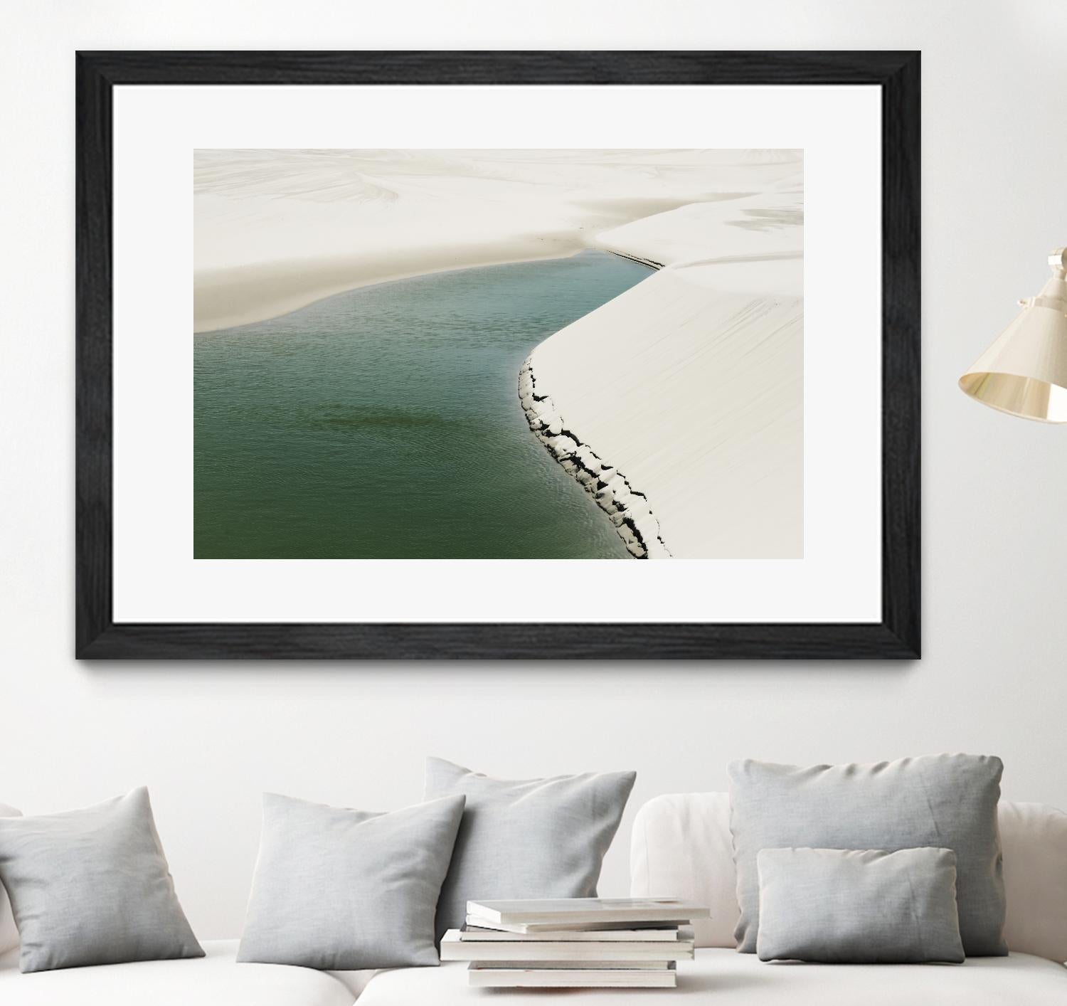 Pale Dunes by Daniel Stanford on GIANT ART - beige landscape sand