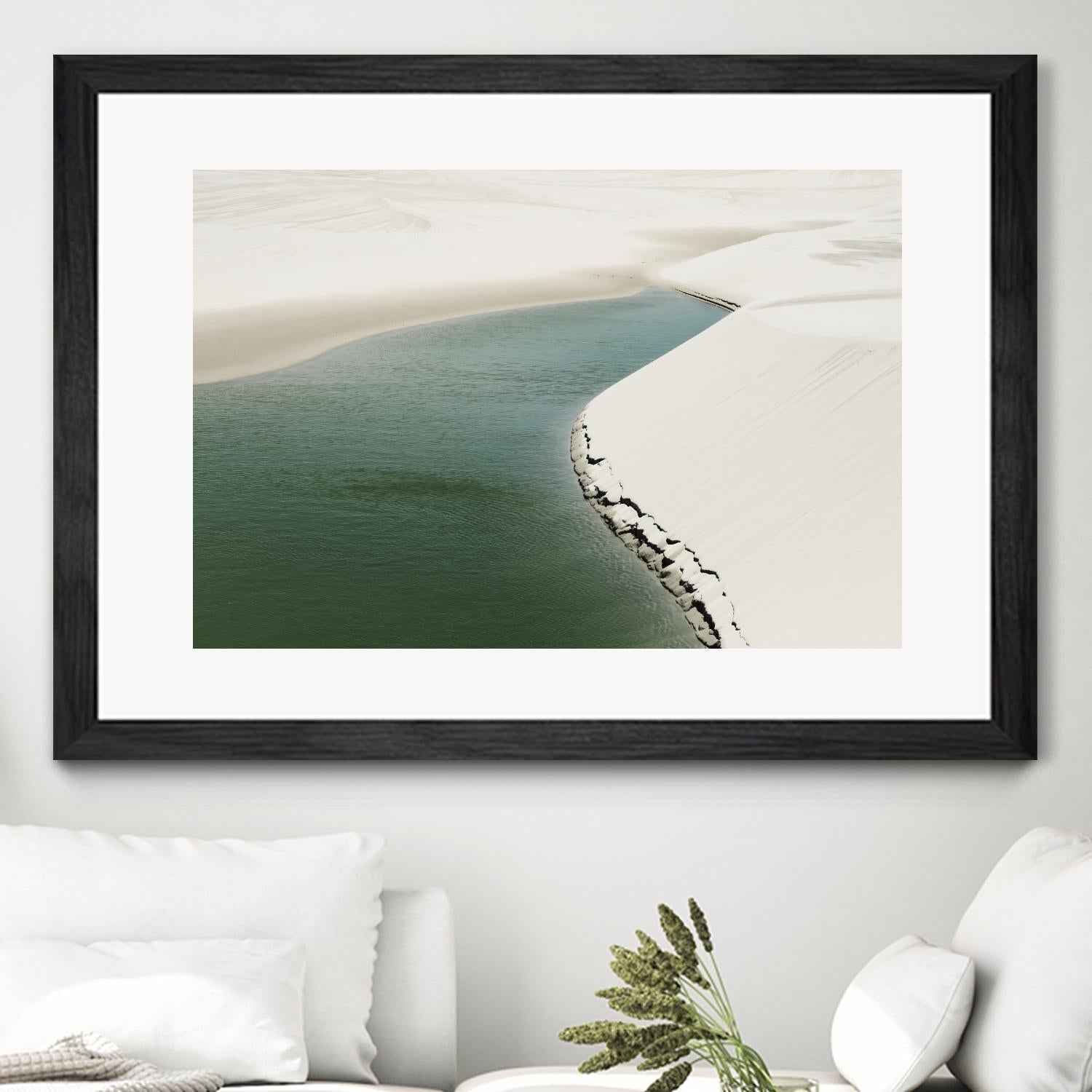 Pale Dunes by Daniel Stanford on GIANT ART - beige landscape sand