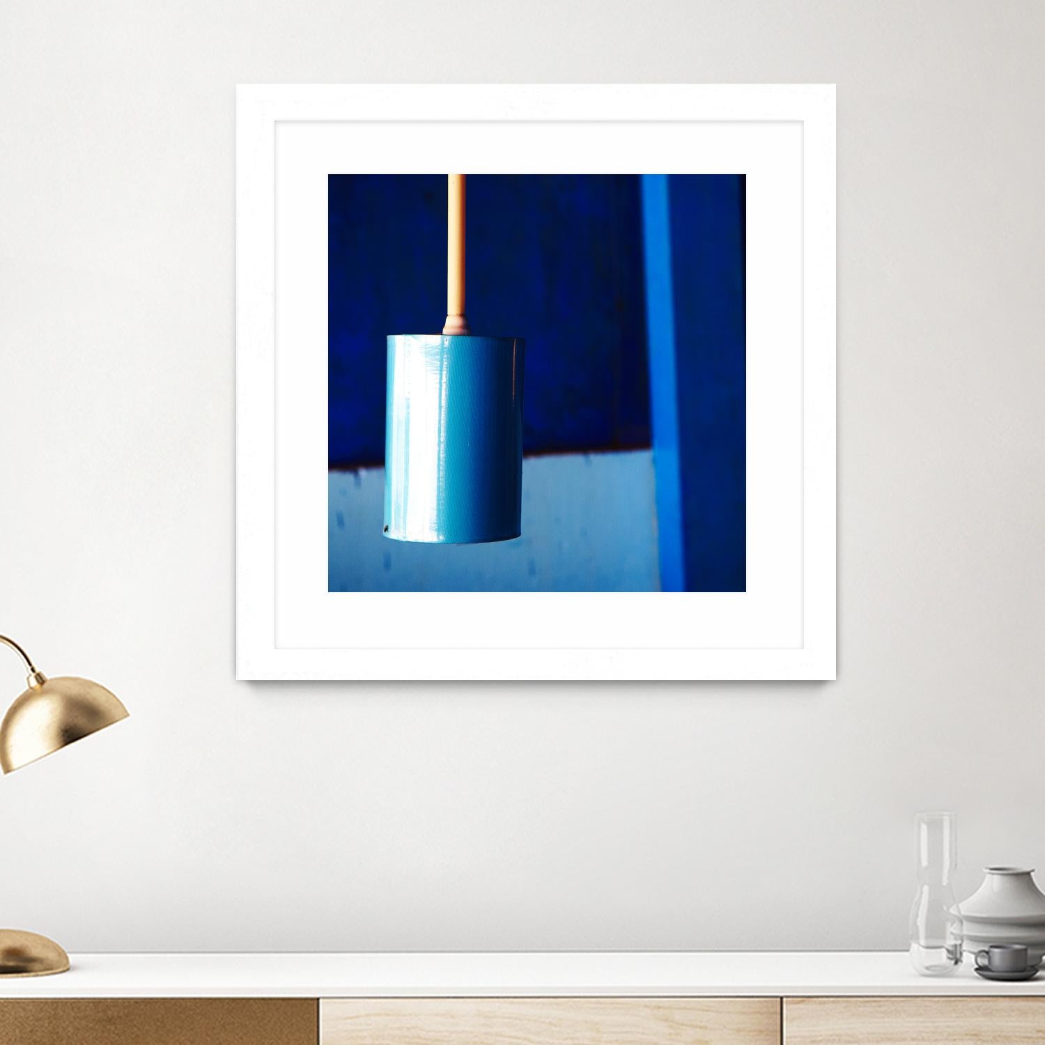 Blue by Peter Morneau on GIANT ART - orange photo art