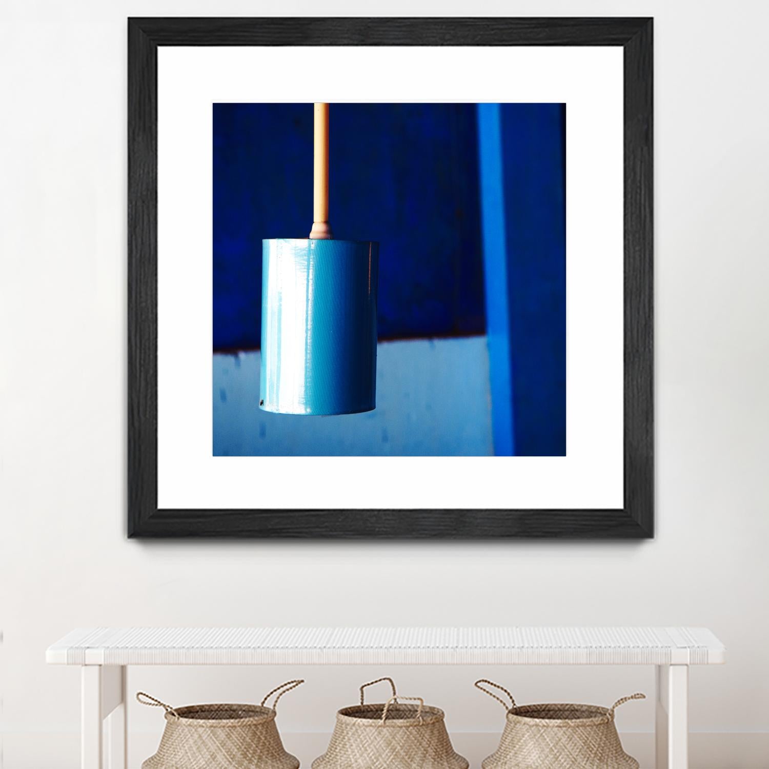Blue by Peter Morneau on GIANT ART - orange photo art