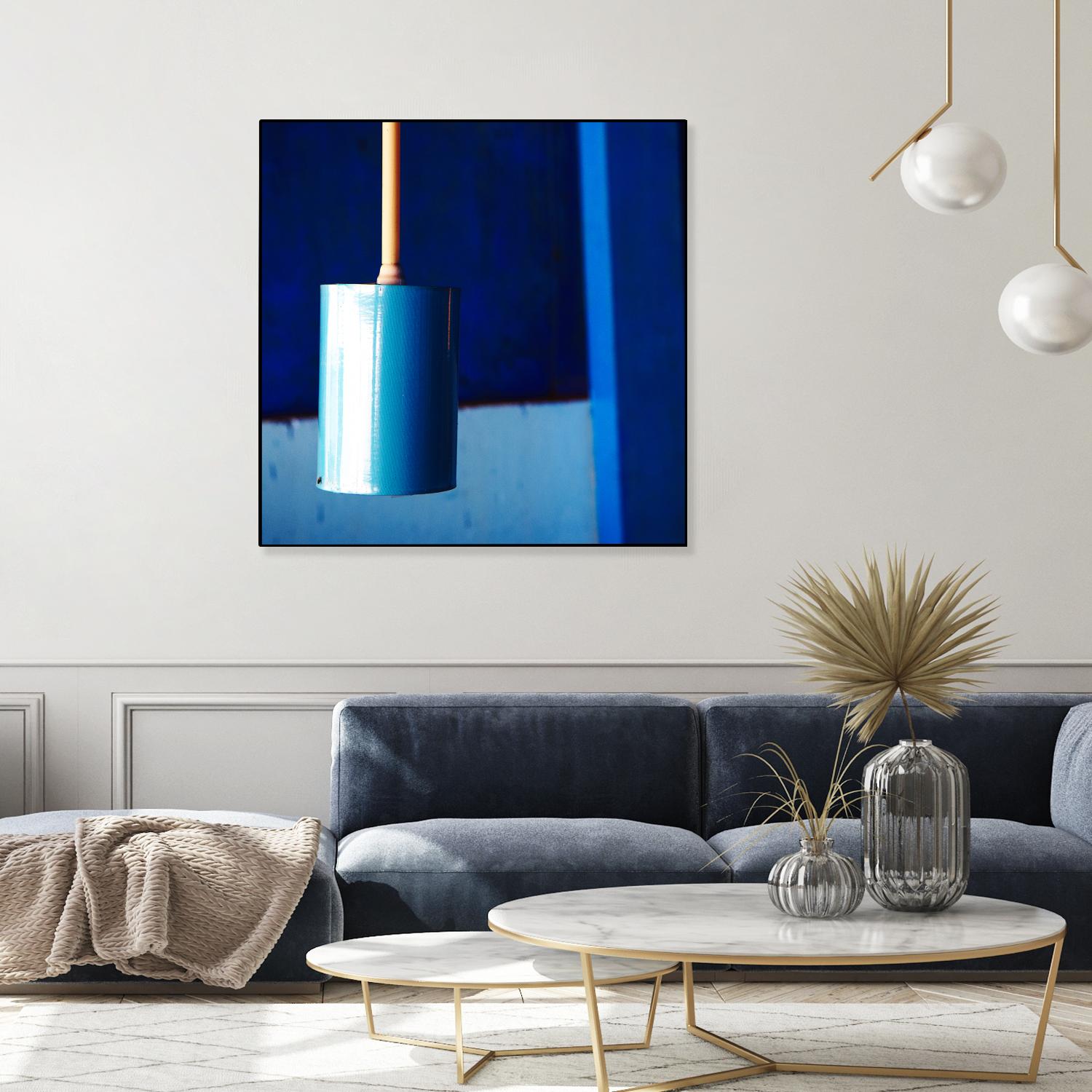 Blue by Peter Morneau on GIANT ART - orange photo art