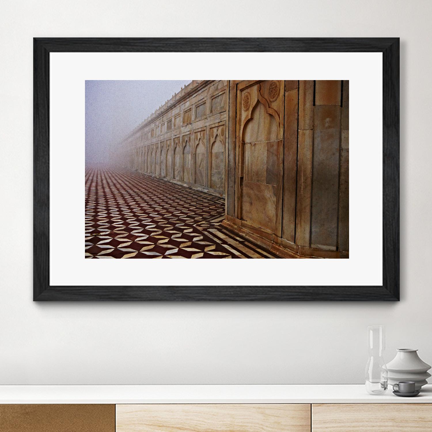Shapes III by Peter Morneau on GIANT ART - beige photo art mosqué