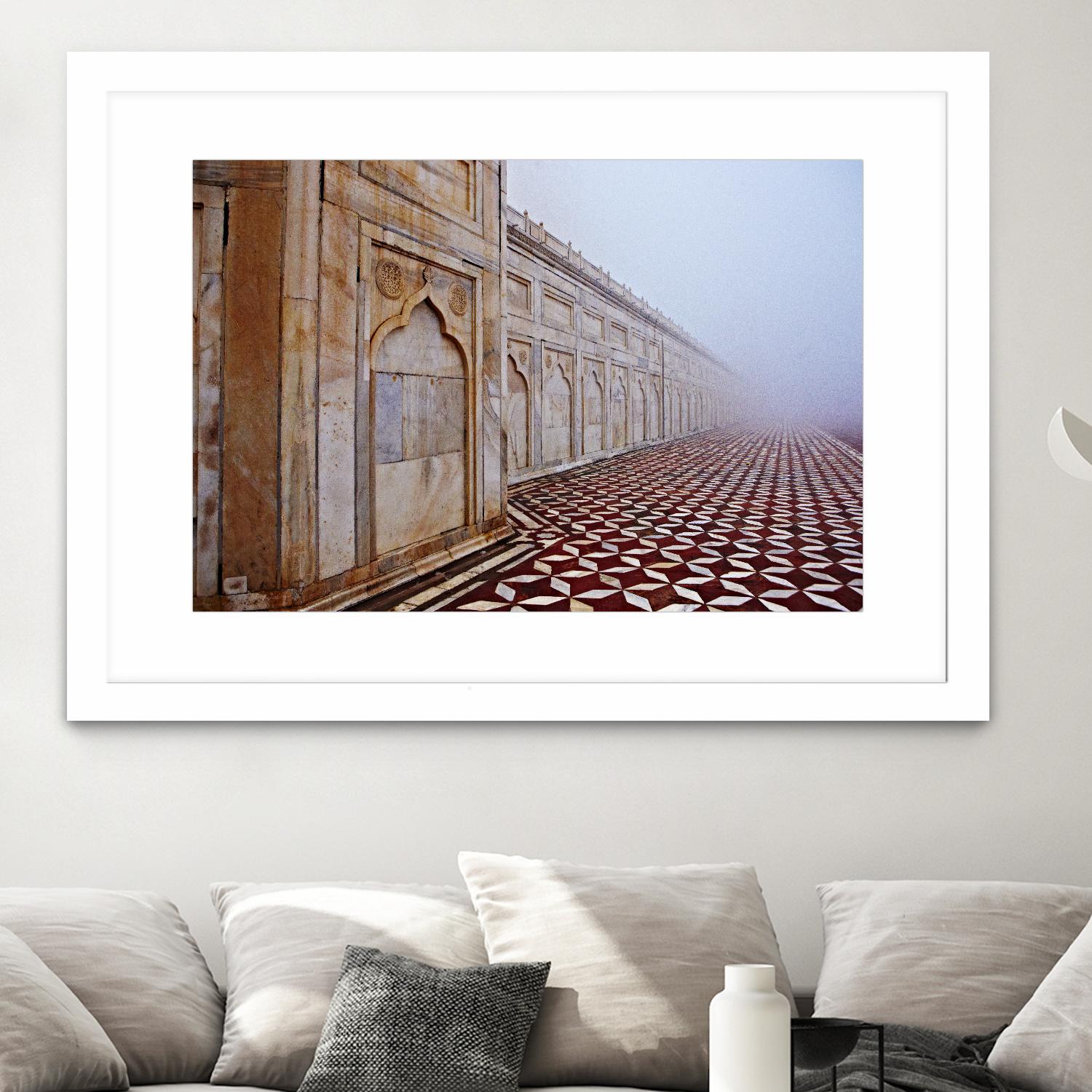 Shapes IV by Peter Morneau on GIANT ART - beige photo art mosqué