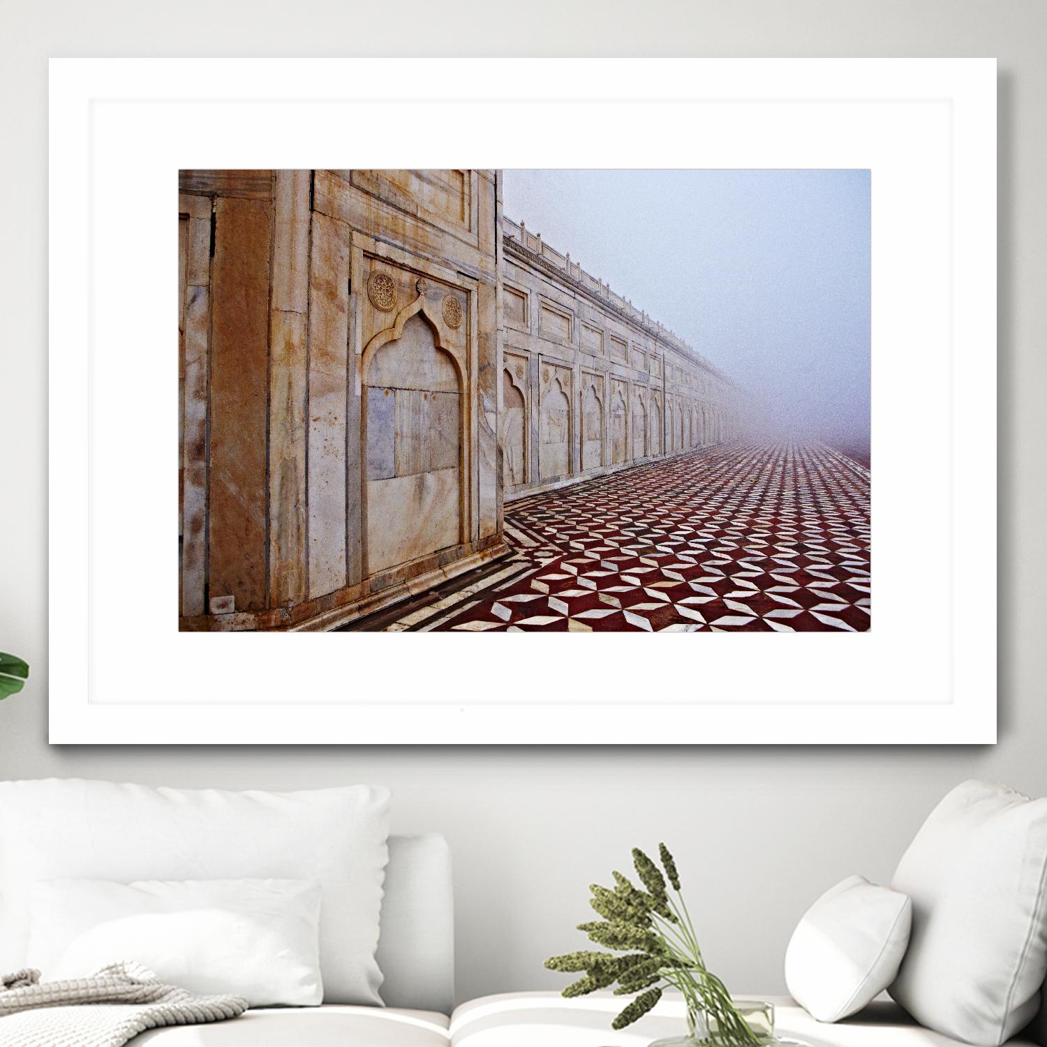 Shapes IV by Peter Morneau on GIANT ART - beige photo art mosqué