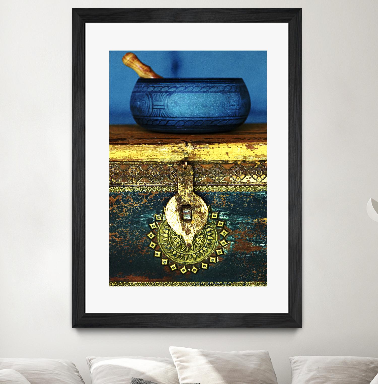 Bowl by Peter Morneau on GIANT ART - blue photography artistes du québec