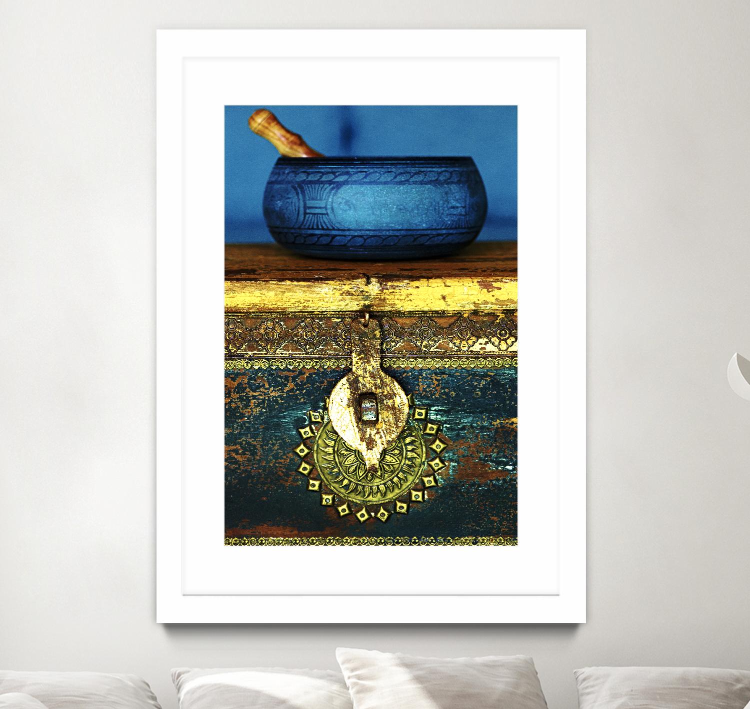 Bowl by Peter Morneau on GIANT ART - blue photography artistes du québec