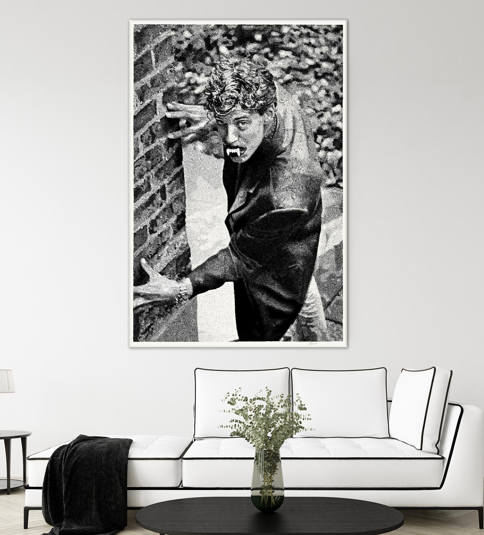 Halloween by Gill Alexander on GIANT ART - white men and women