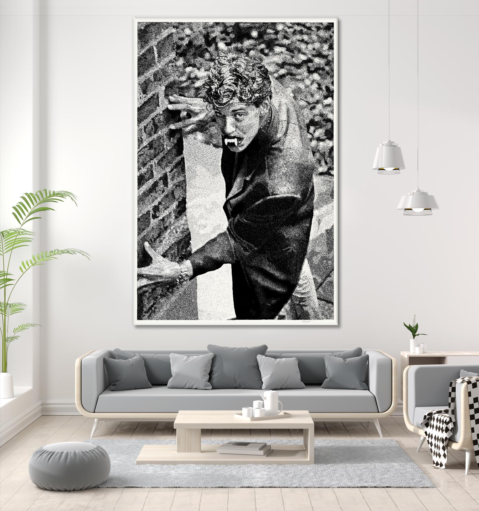 Halloween by Gill Alexander on GIANT ART - white men and women