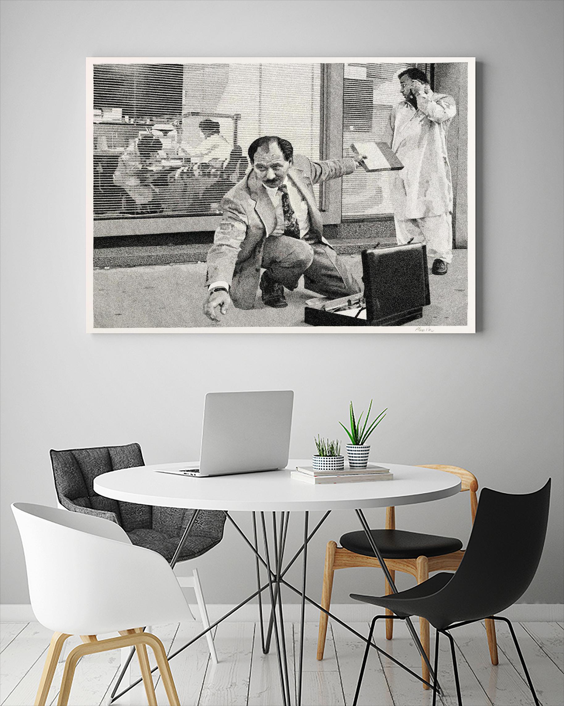 Reach by Gill Alexander on GIANT ART - white black & white hommes