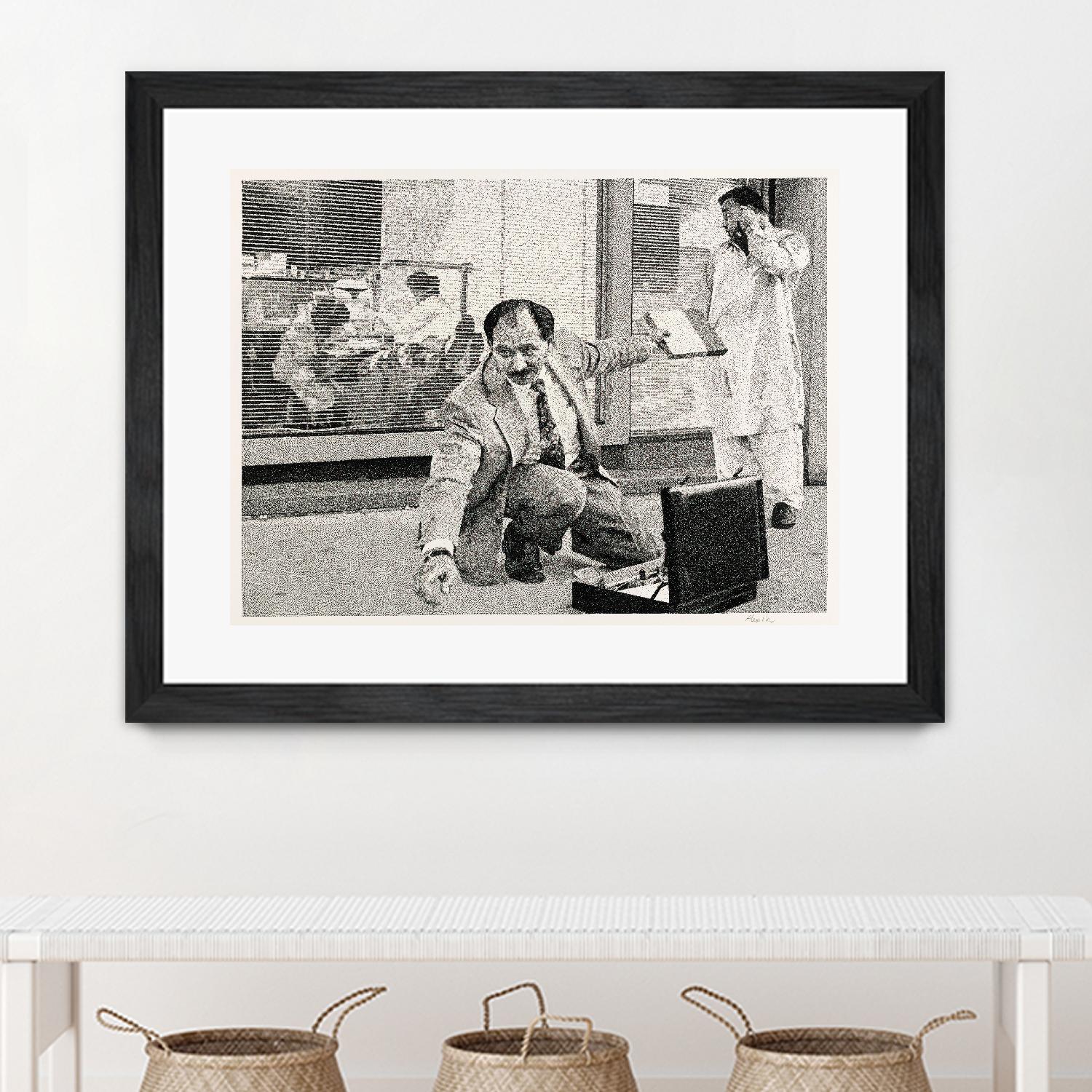 Reach by Gill Alexander on GIANT ART - white black & white hommes