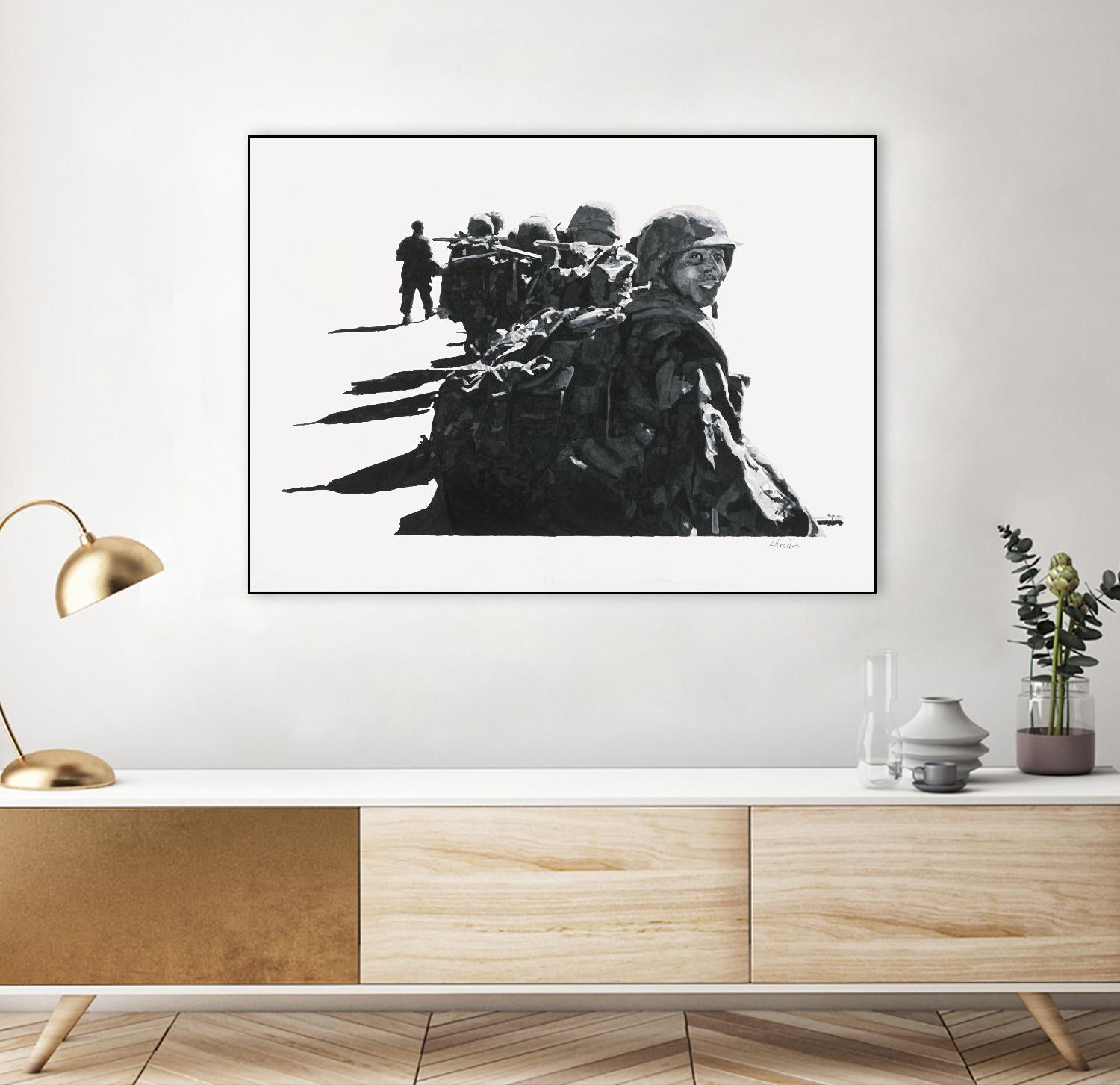 Last look by Gill Alexander on GIANT ART - white men and women