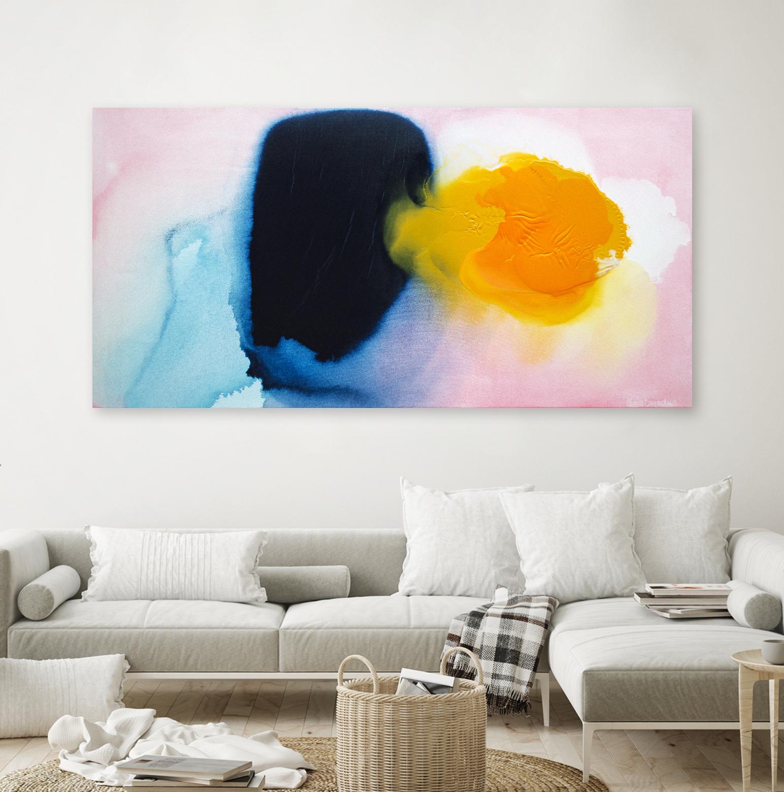 Flash by Claire Desjardins on GIANT ART - pink abstract