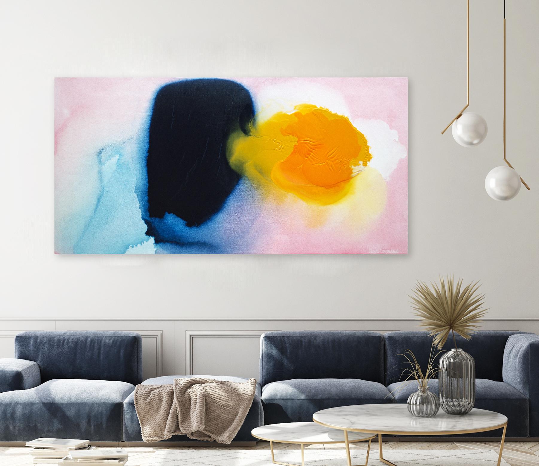 Flash by Claire Desjardins on GIANT ART - pink abstract