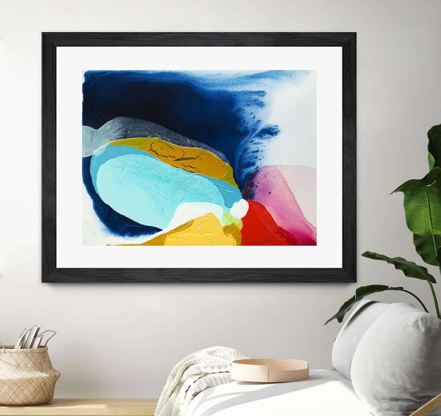 Maya IV by Claire Desjardins on GIANT ART - red abstract artistes du québec