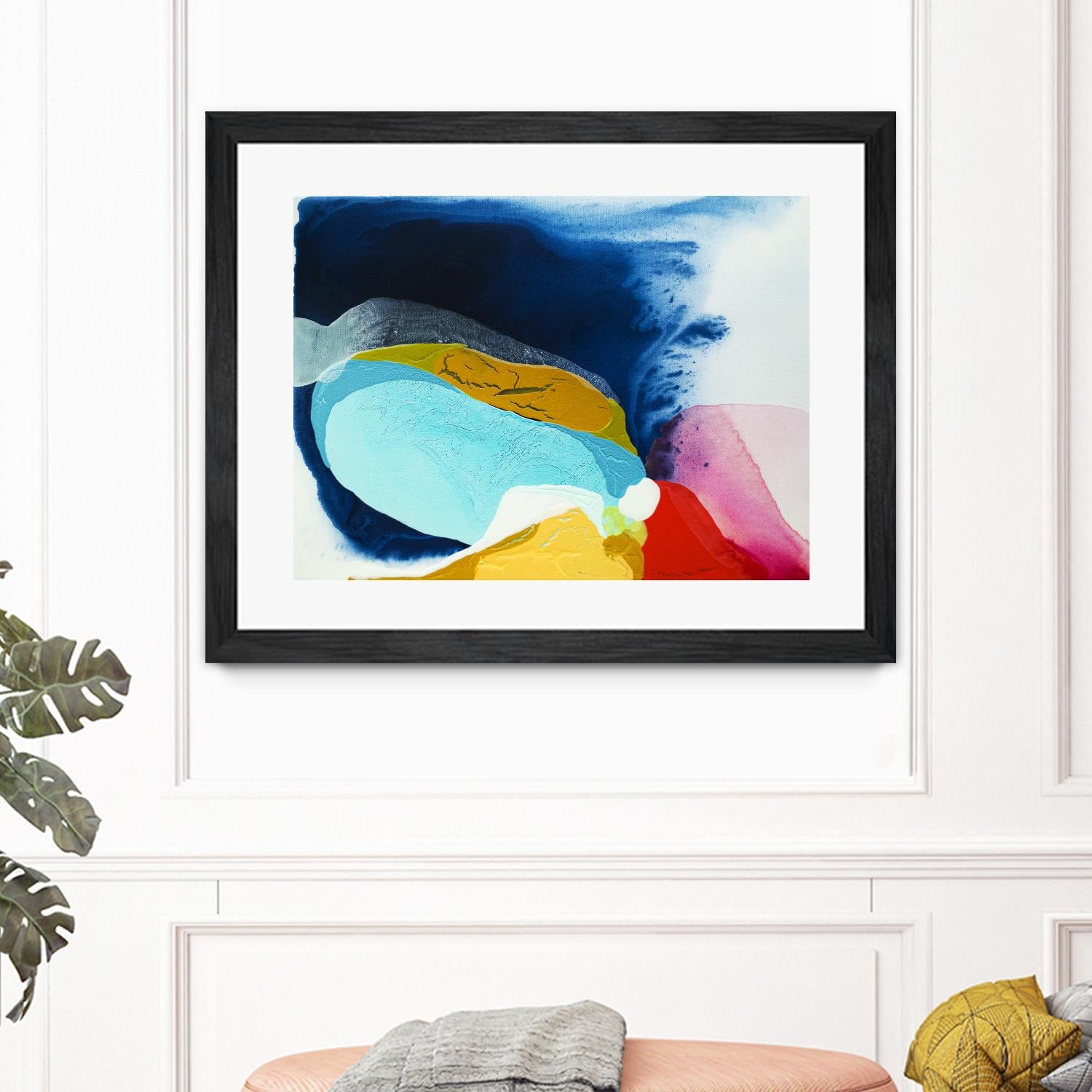 Maya IV by Claire Desjardins on GIANT ART - red abstract artistes du québec