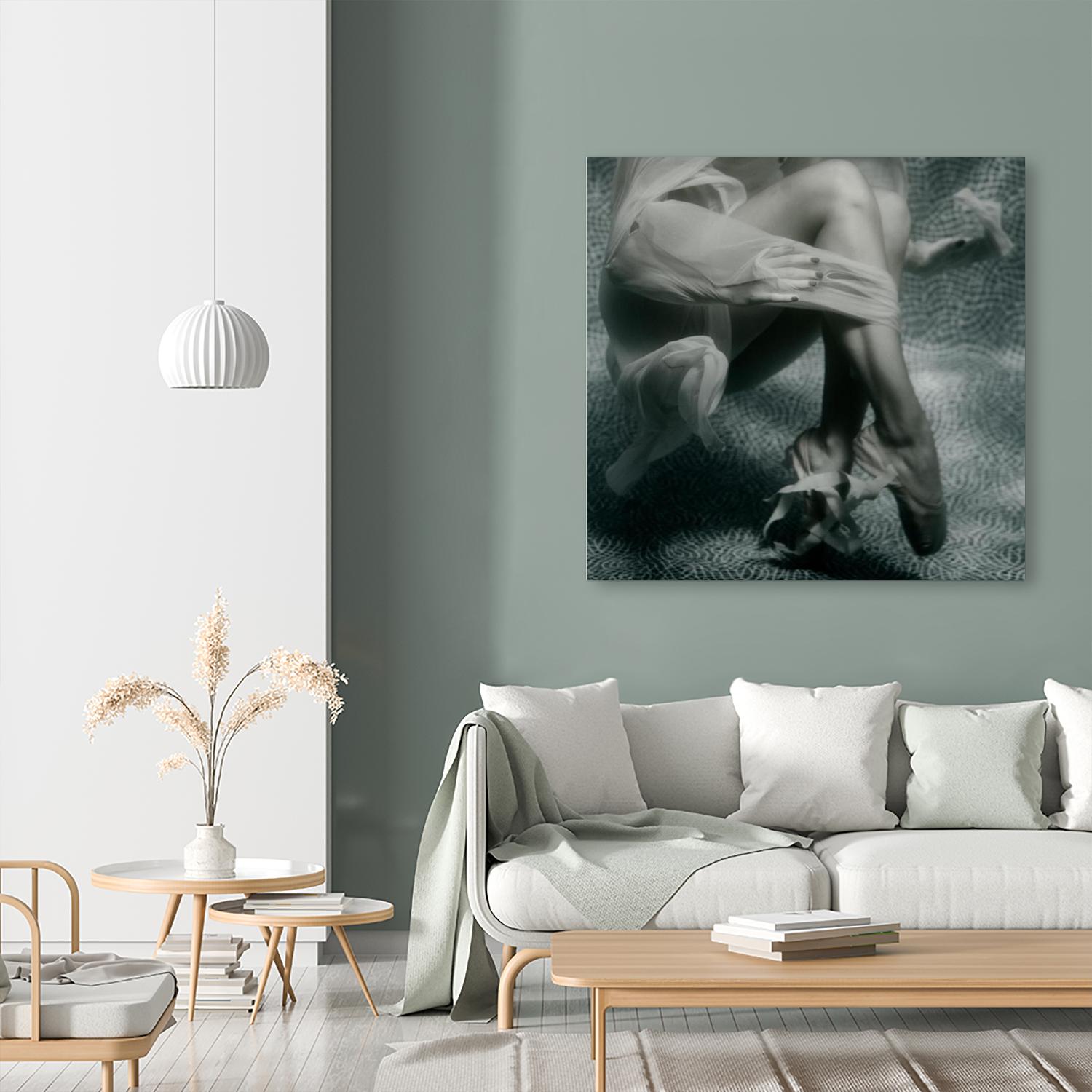 Float 2 by Peter Morneau on GIANT ART - black figurative artistes du québec