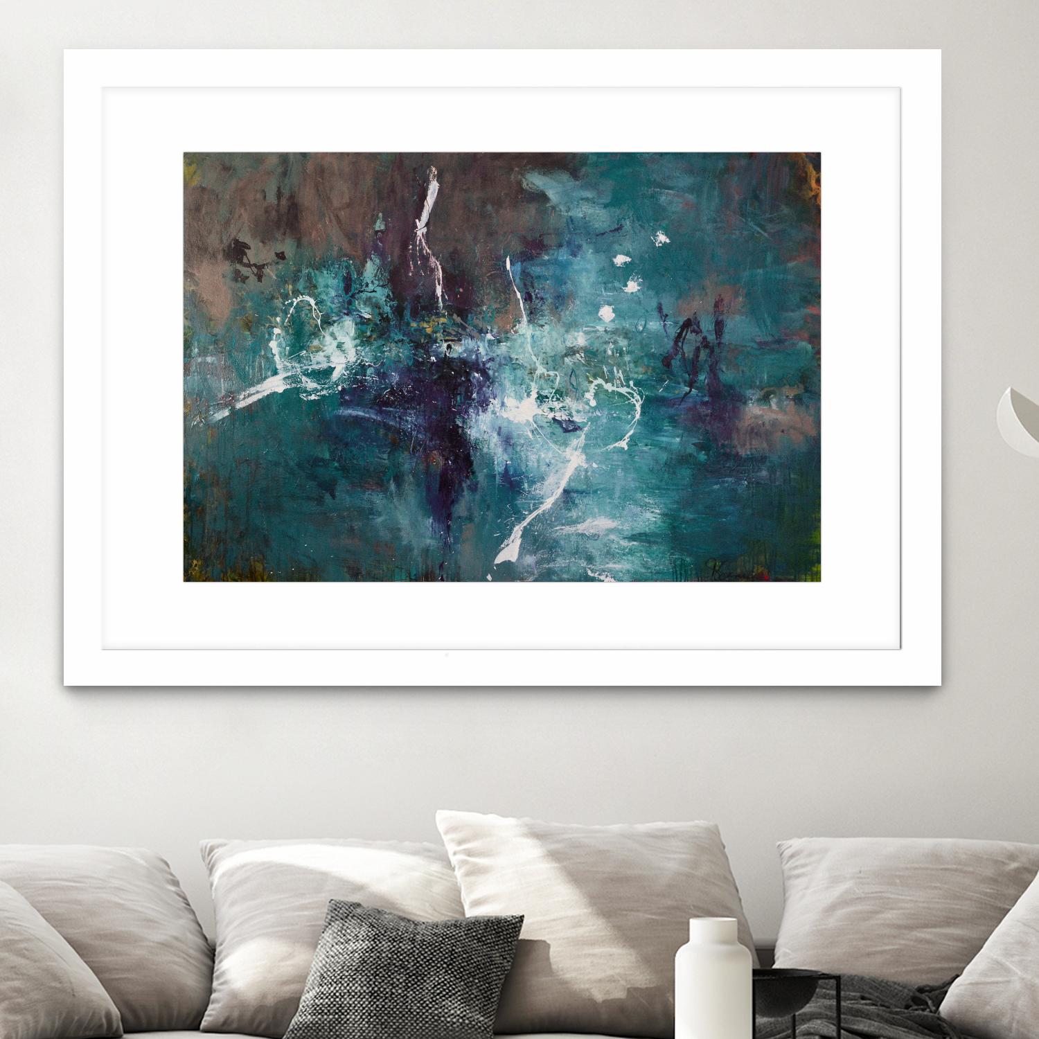 Émergence by Doris Savard on GIANT ART - grey abstract