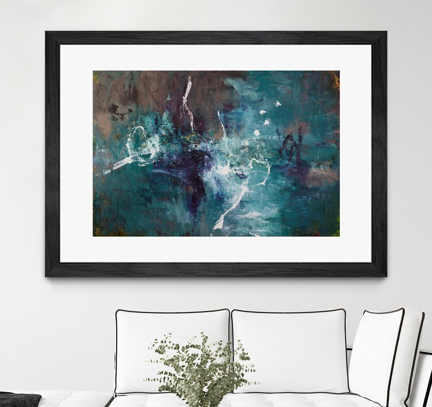 Émergence by Doris Savard on GIANT ART - grey abstract