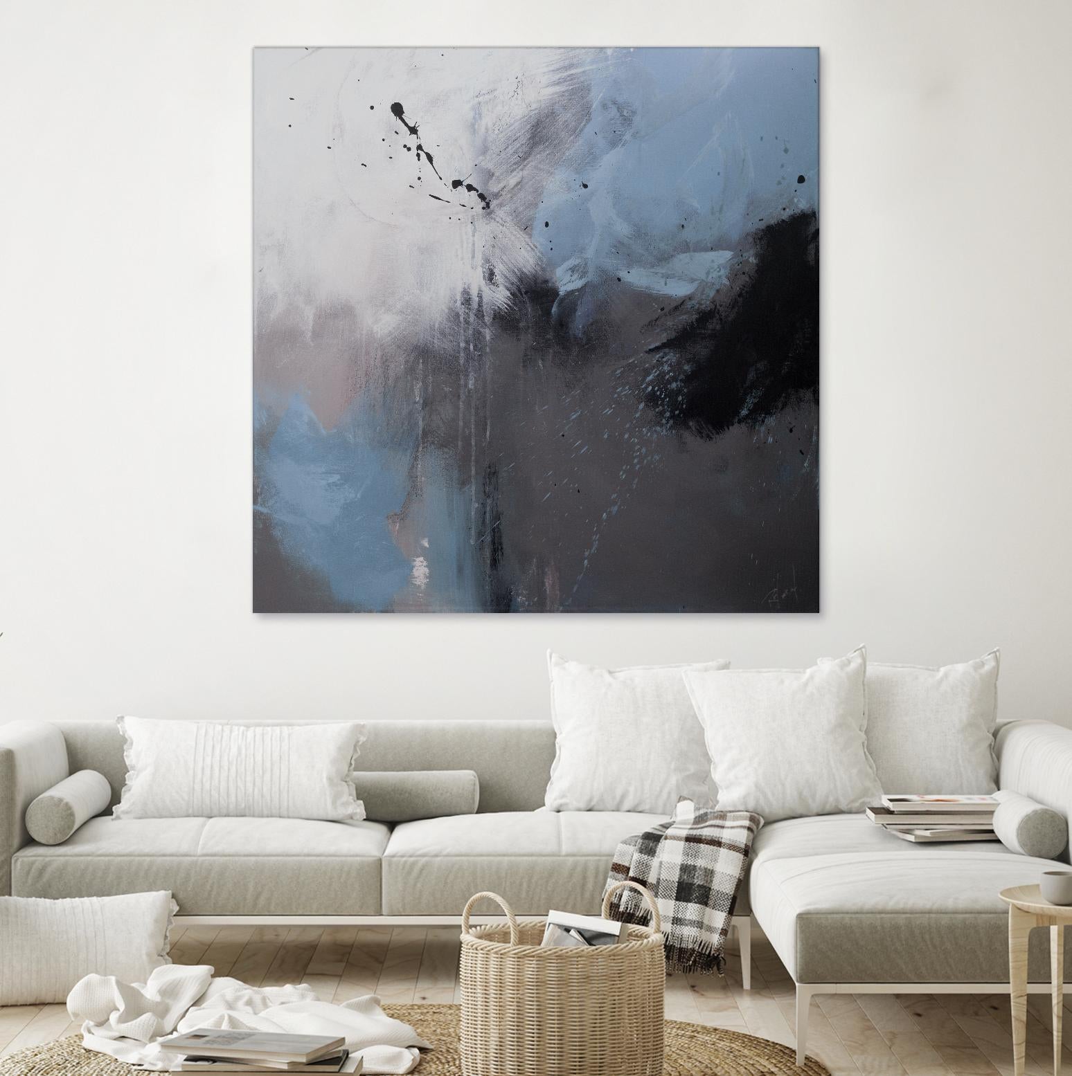 Compatible by Roland Benoît on GIANT ART - grey abstract