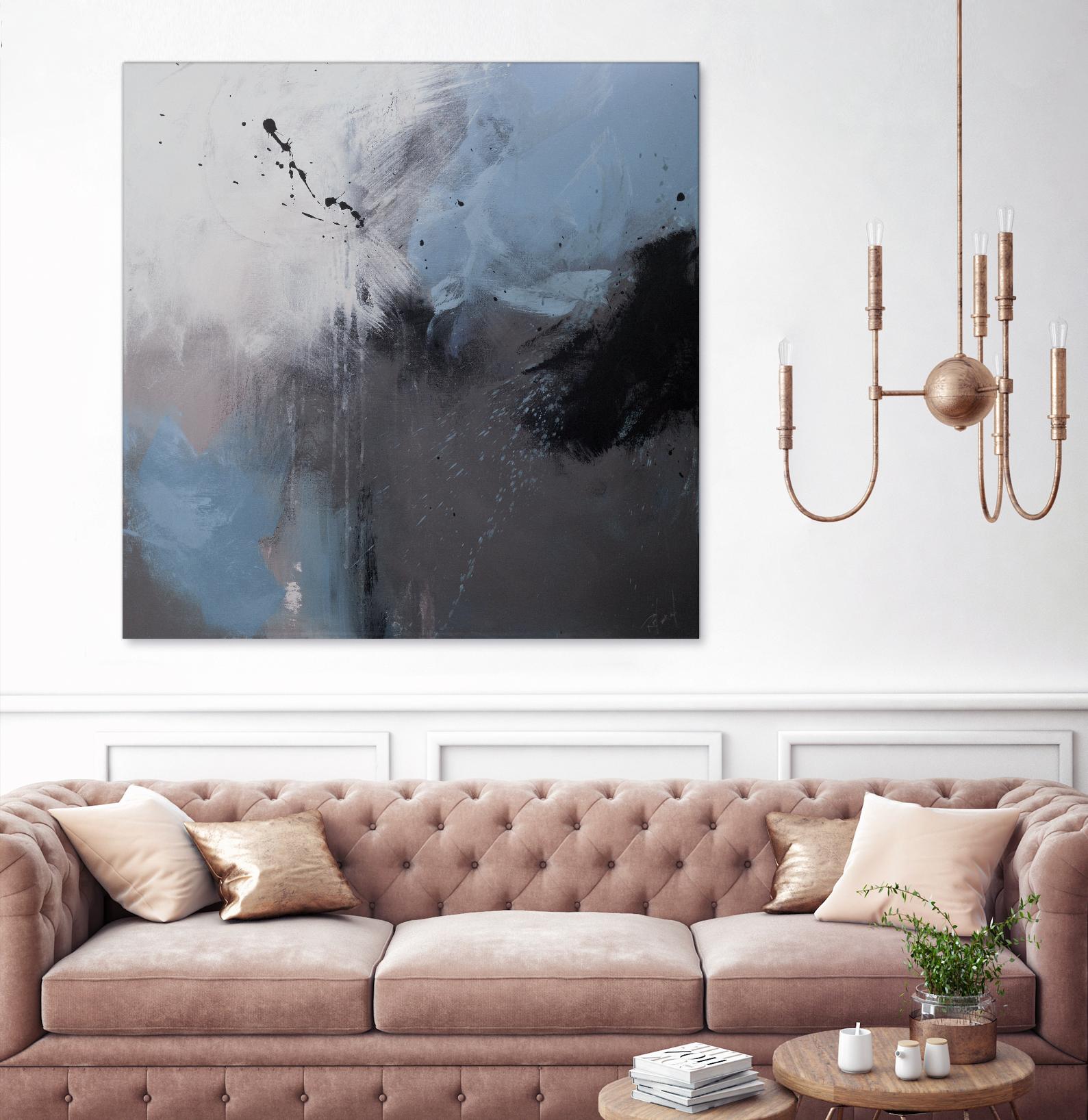 Compatible by Roland Benoît on GIANT ART - grey abstract