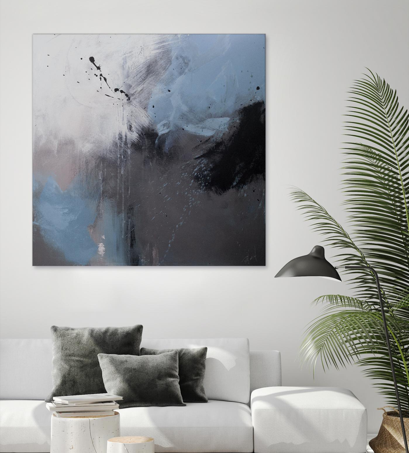 Compatible by Roland Benoît on GIANT ART - grey abstract