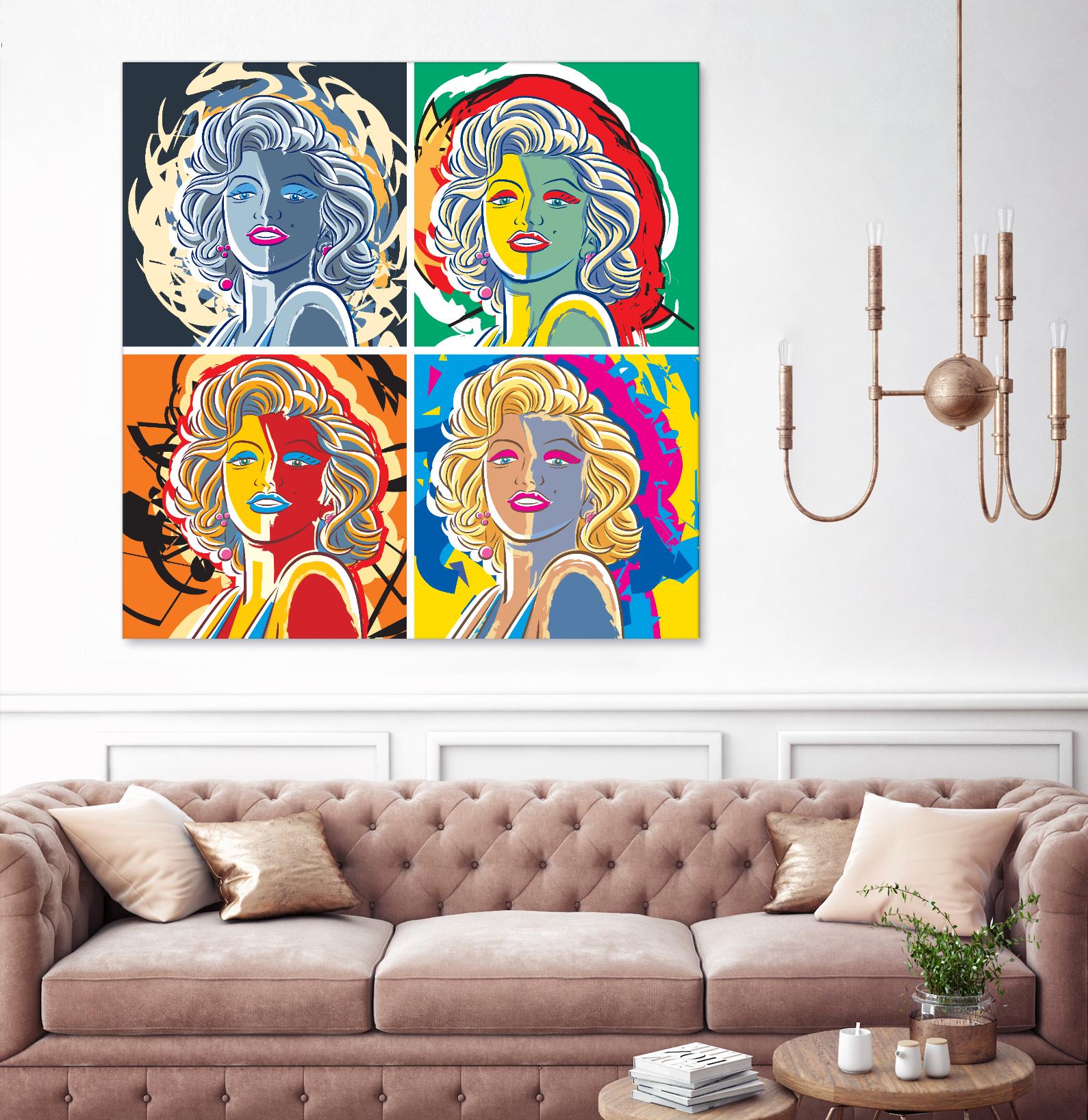 4 Madolyn by Ray Lengelé on GIANT ART - red animé films