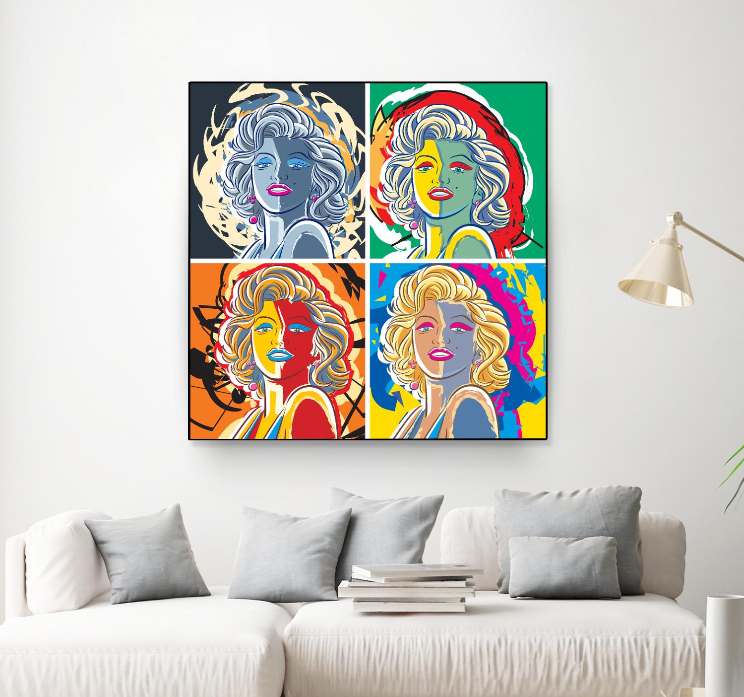 4 Madolyn by Ray Lengelé on GIANT ART - red animé films