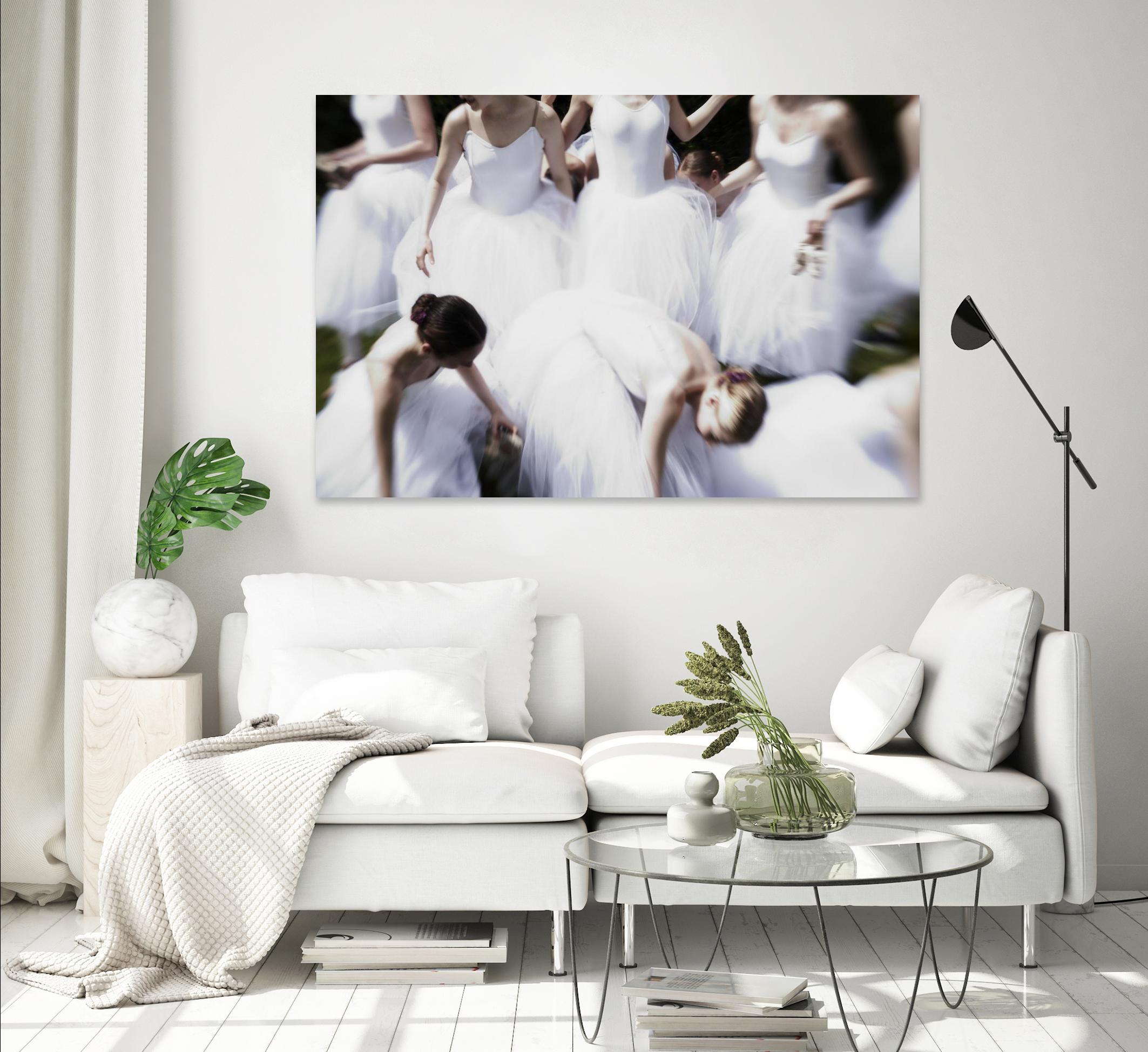 White Ballerina's by Peter Morneau on GIANT ART - white figurative artistes du québec