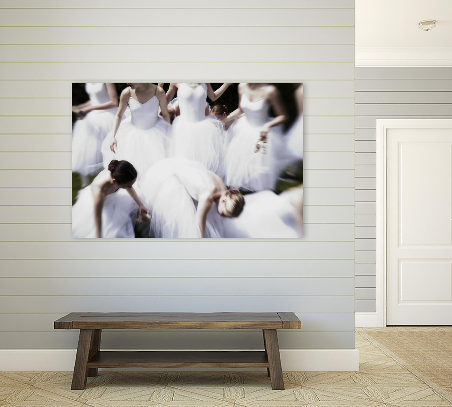 White Ballerina's by Peter Morneau on GIANT ART - white figurative artistes du québec