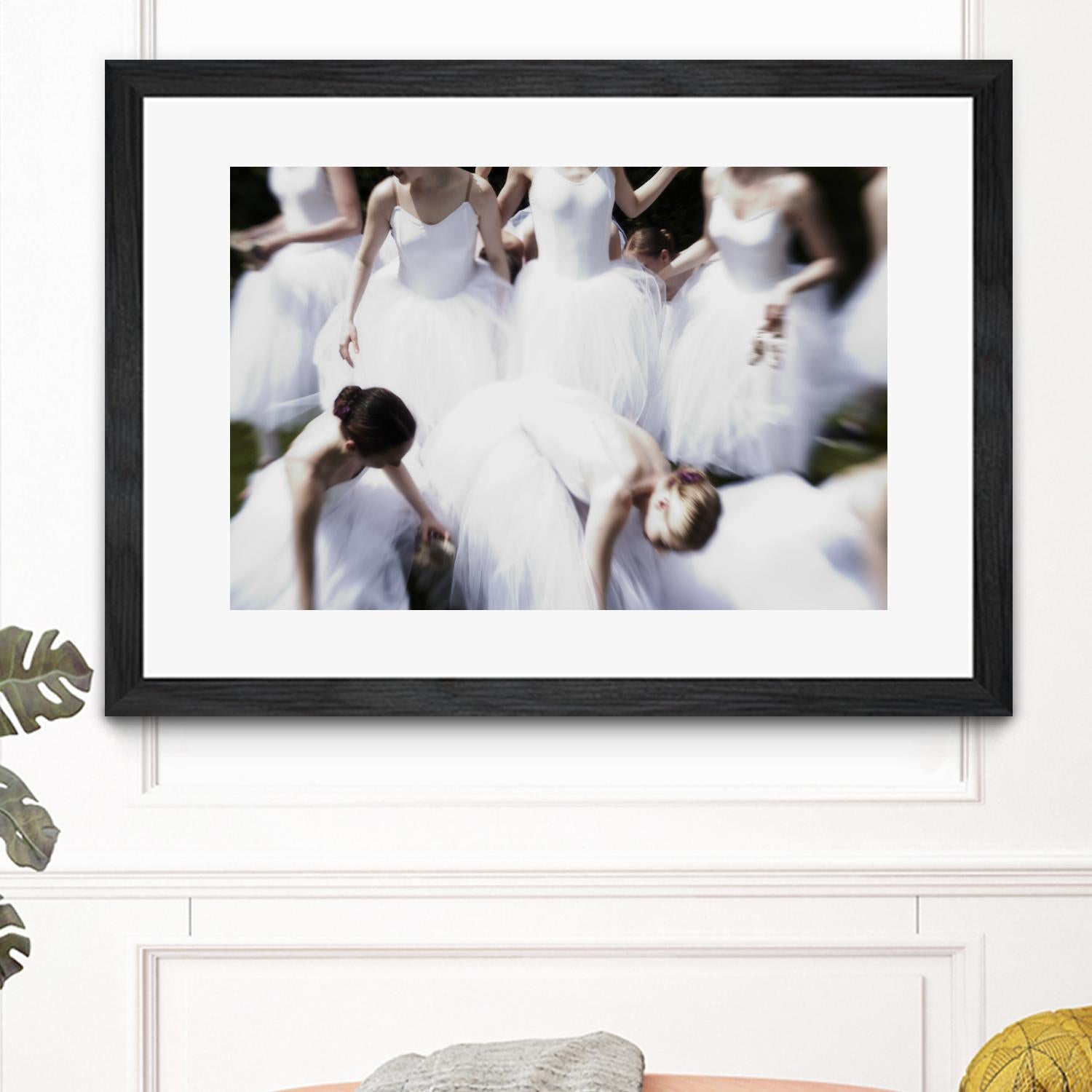 White Ballerina's by Peter Morneau on GIANT ART - white figurative artistes du québec