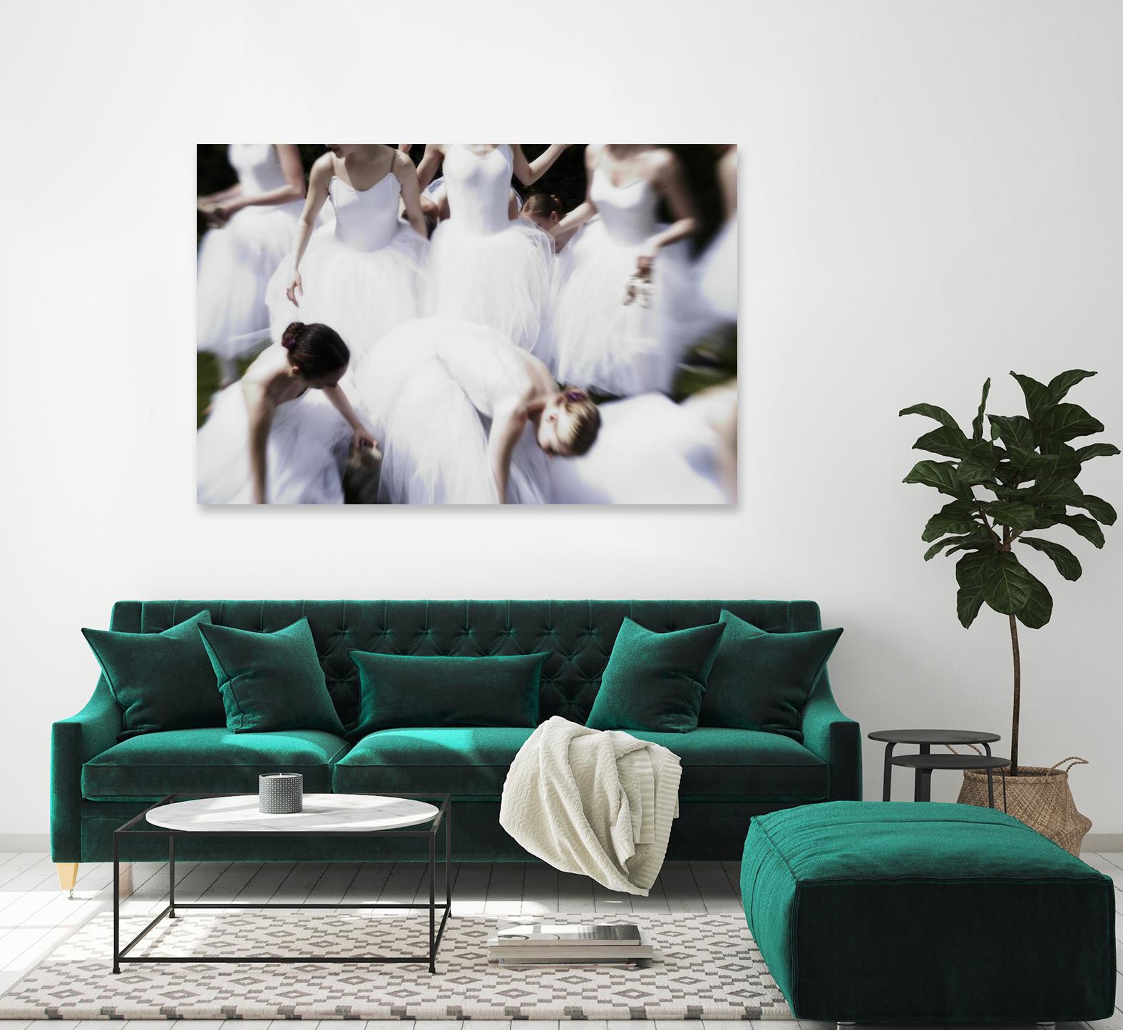 White Ballerina's by Peter Morneau on GIANT ART - white figurative artistes du québec