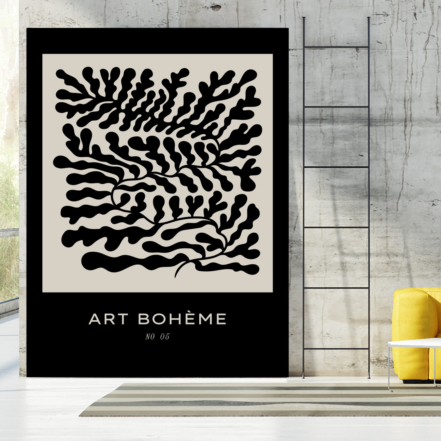 Art Boheme No 5 by unknown on GIANT ART