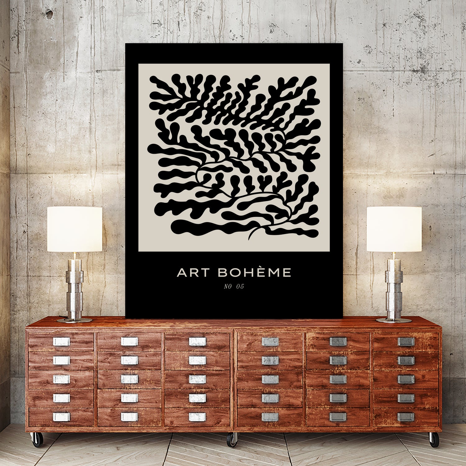 Art Boheme No 5 by unknown on GIANT ART