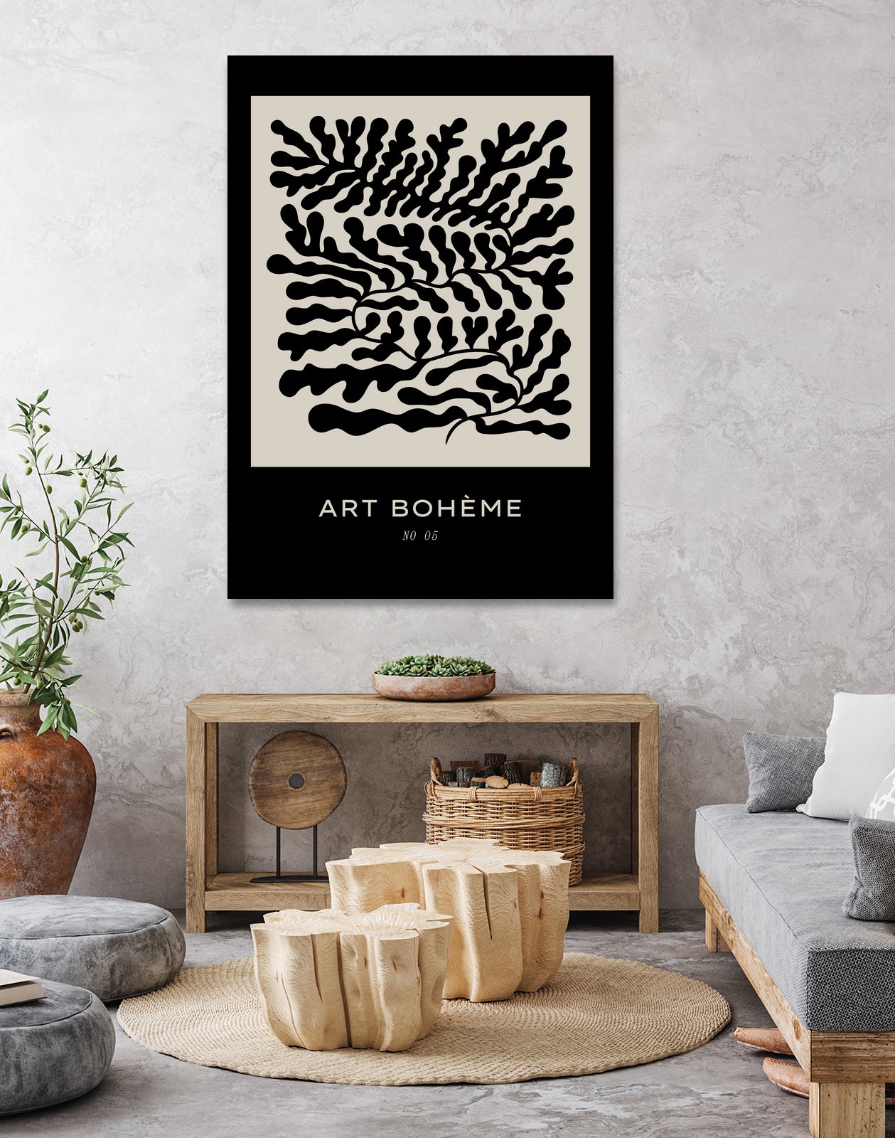 Art Boheme No 5 by unknown on GIANT ART