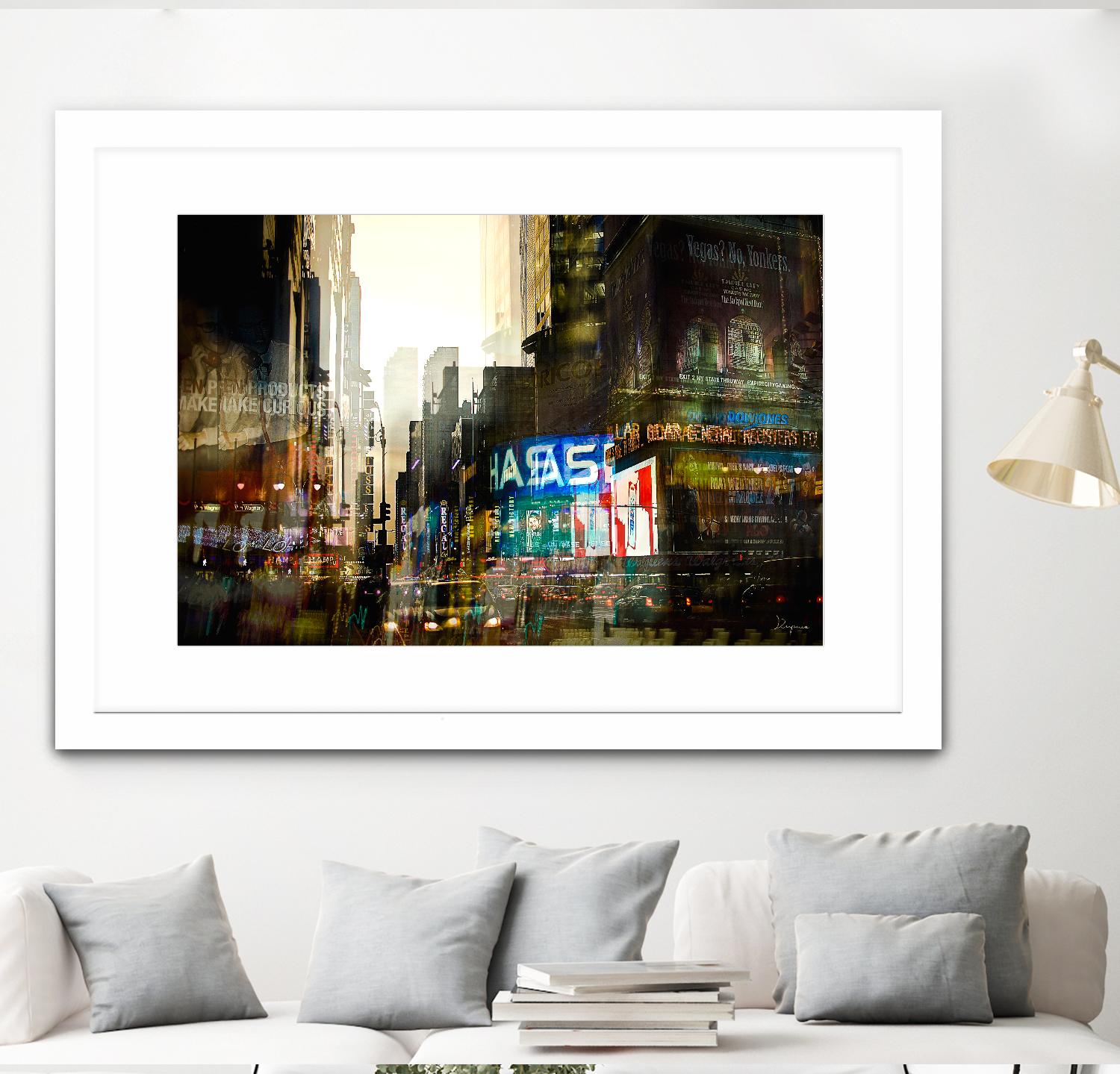 Zenithlights by Jean-François Dupuis on GIANT ART - blue photography city center