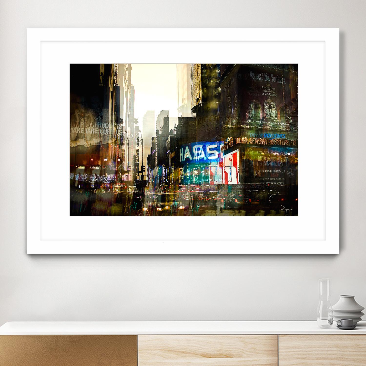 Zenithlights by Jean-François Dupuis on GIANT ART - blue photography city center