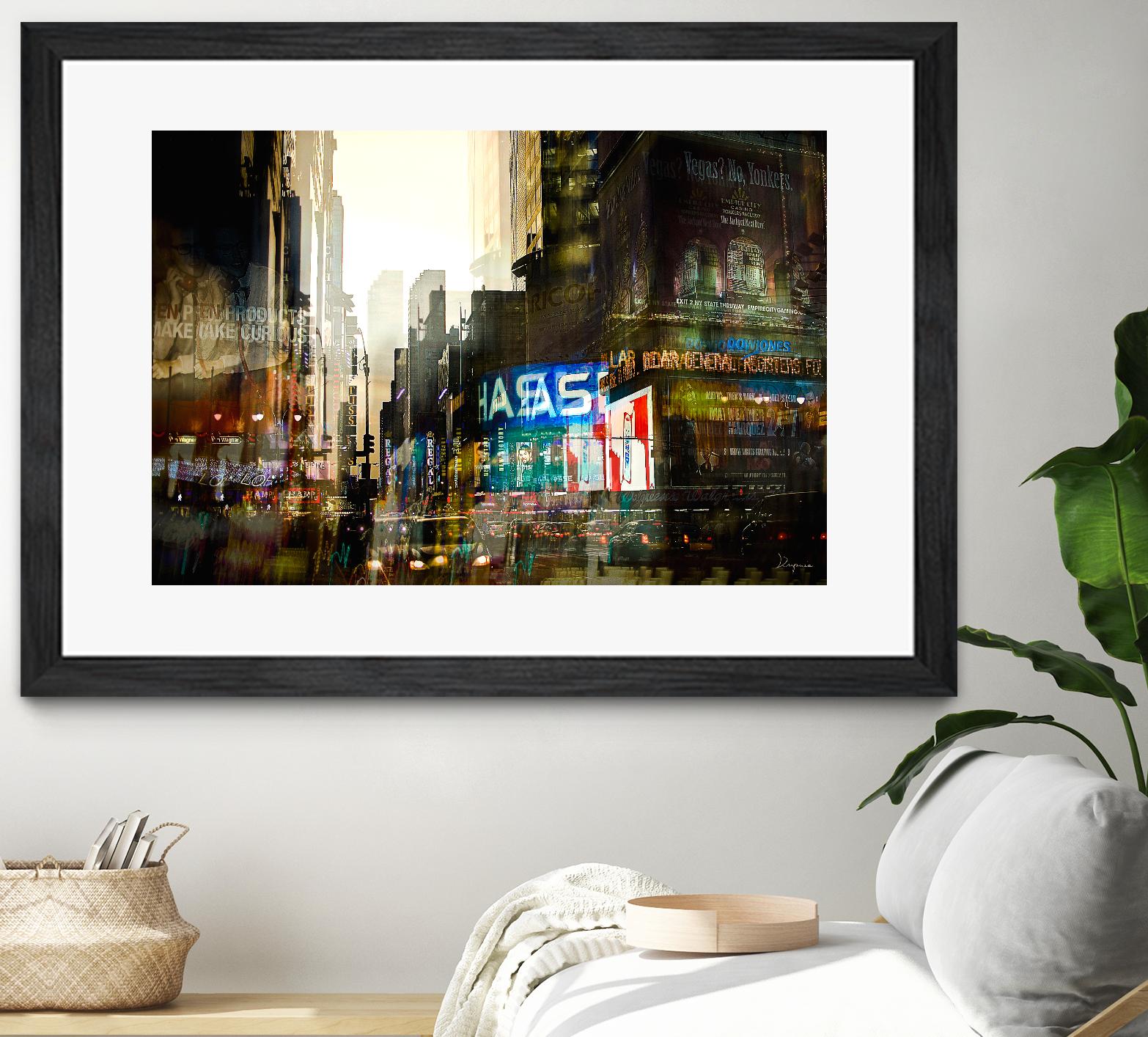 Zenithlights by Jean-François Dupuis on GIANT ART - blue photography city center