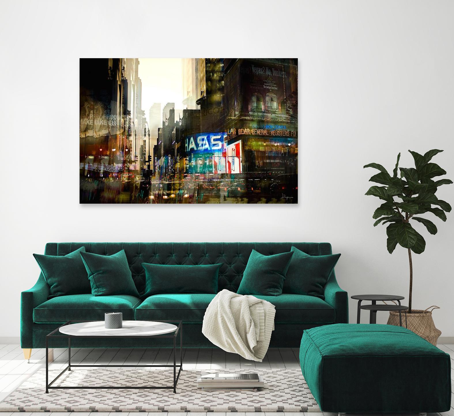 Zenithlights by Jean-François Dupuis on GIANT ART - blue photography city center