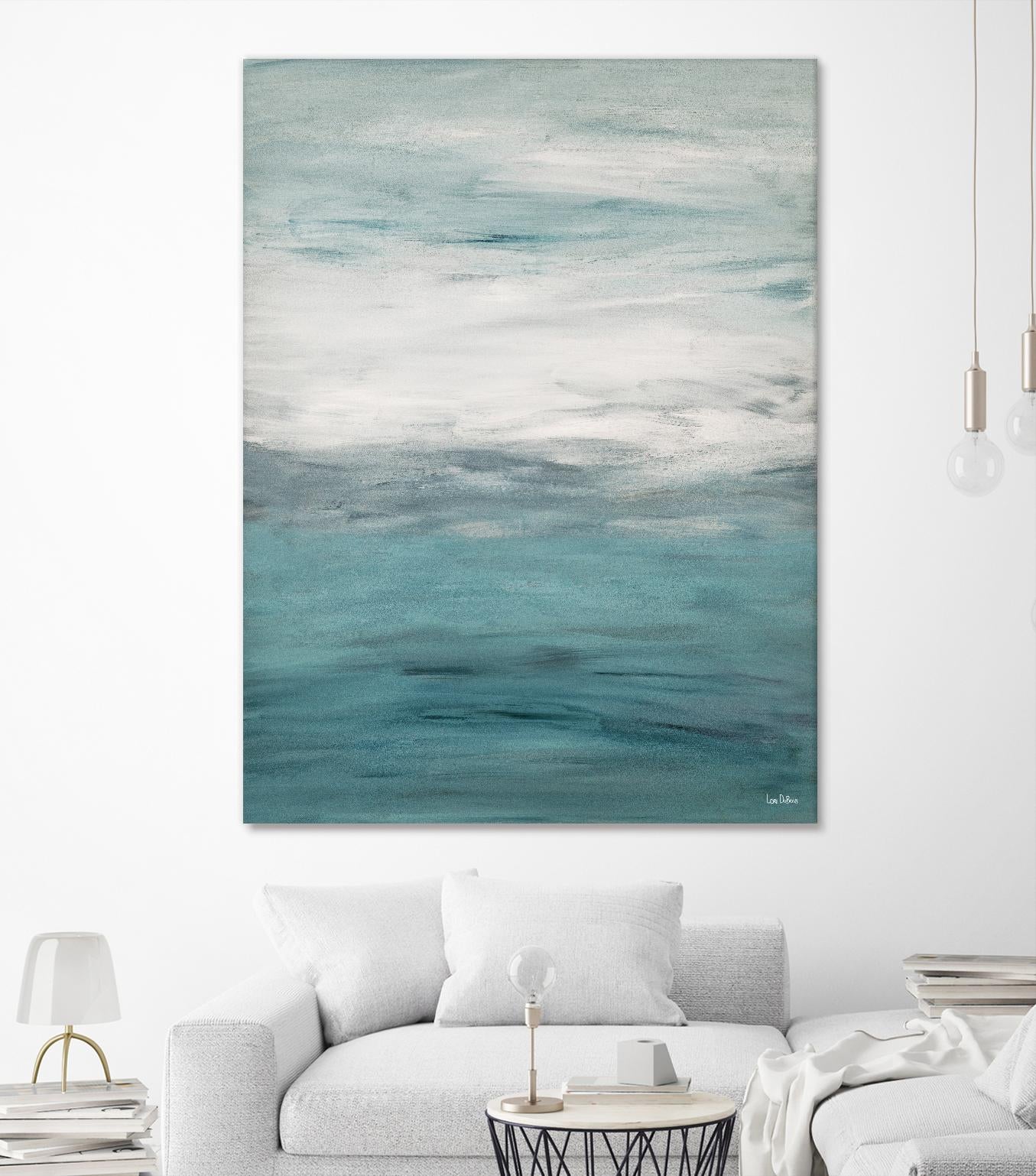 Infinity – Pool - 2 by Lori Dubois on GIANT ART - blue abstract transparence