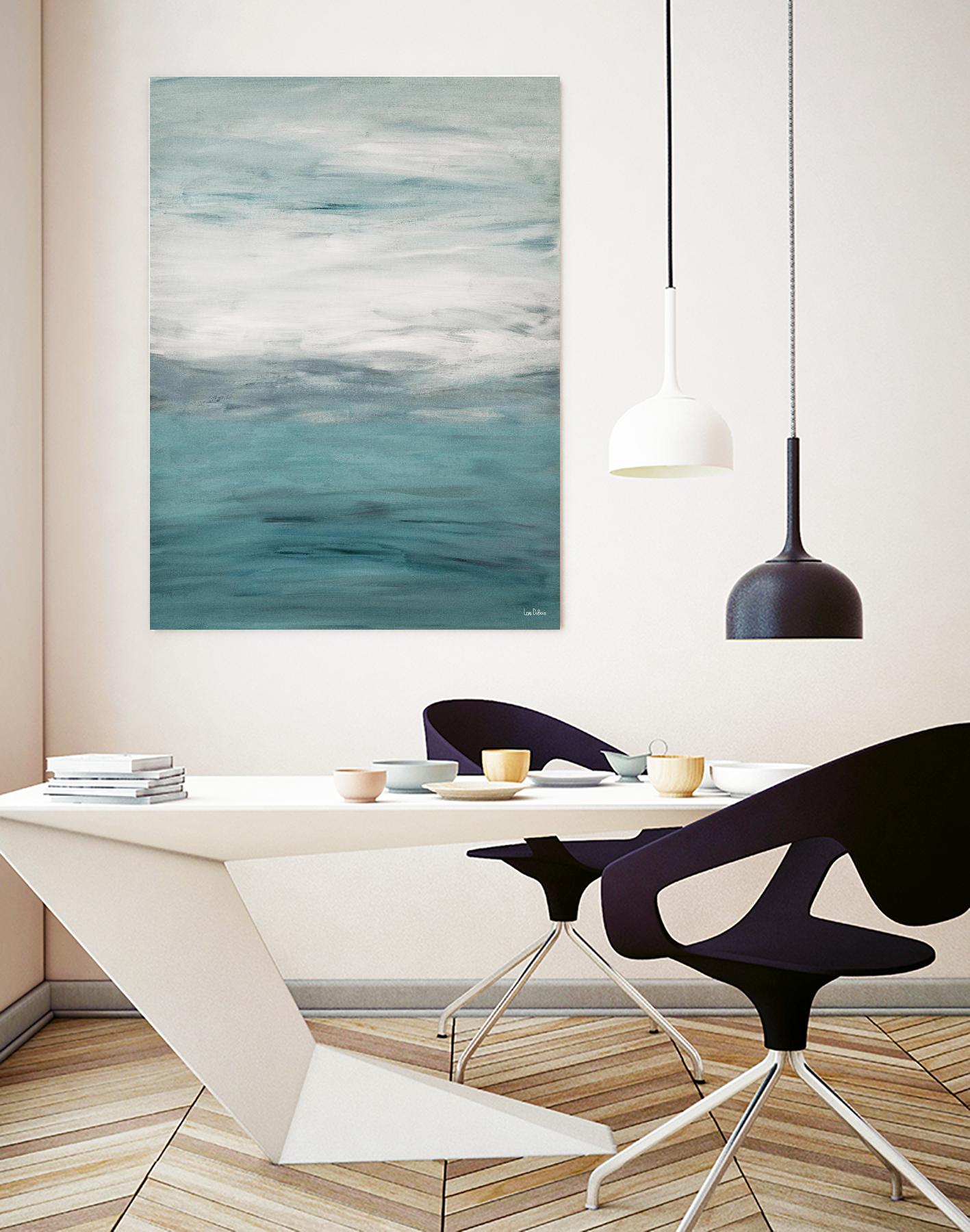 Infinity – Pool - 2 by Lori Dubois on GIANT ART - blue abstract transparence