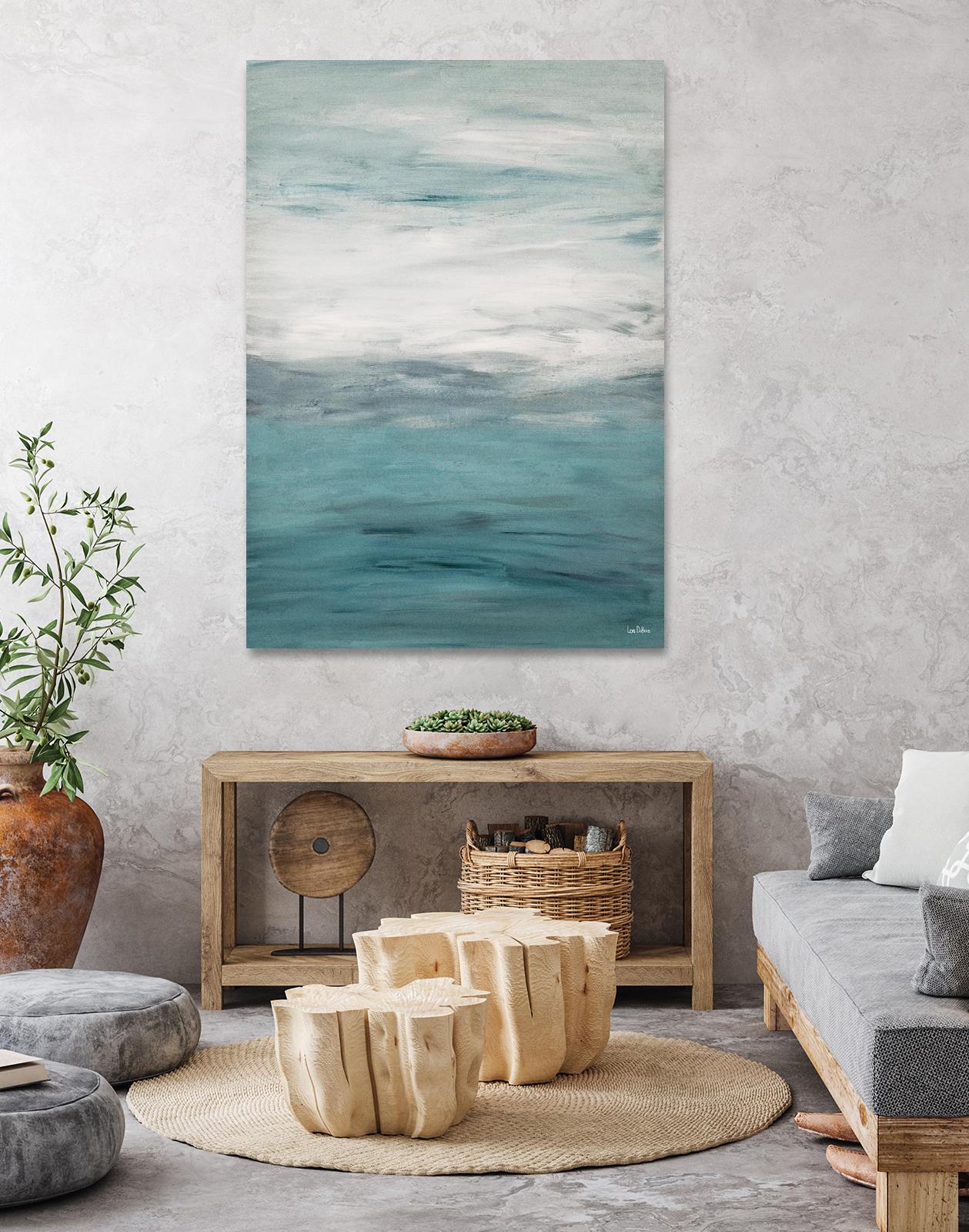 Infinity – Pool - 2 by Lori Dubois on GIANT ART - blue abstract transparence