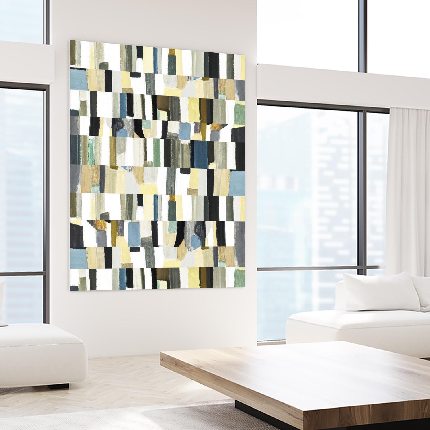 Logic-II by Lori Dubois on GIANT ART - beige patterns tan