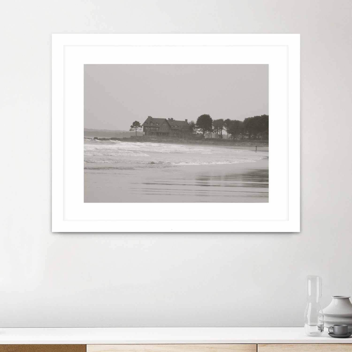 Parsons Beach by Pauline Aubut on GIANT ART - white photography sand