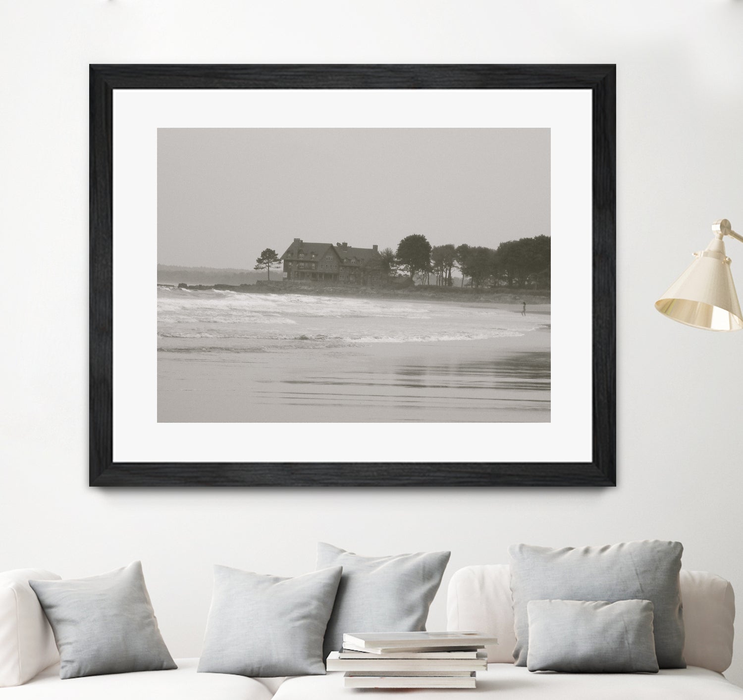 Parsons Beach by Pauline Aubut on GIANT ART - white photography sand