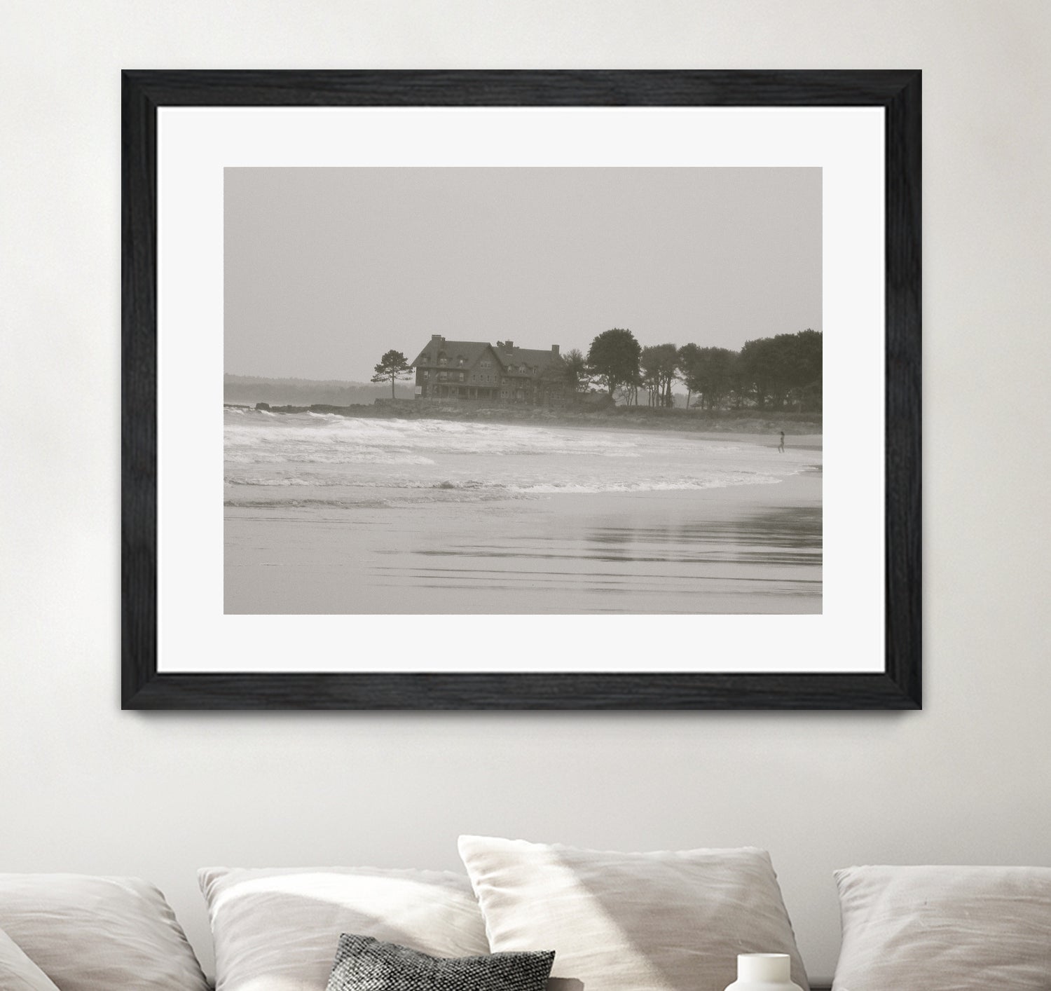 Parsons Beach by Pauline Aubut on GIANT ART - white photography sand
