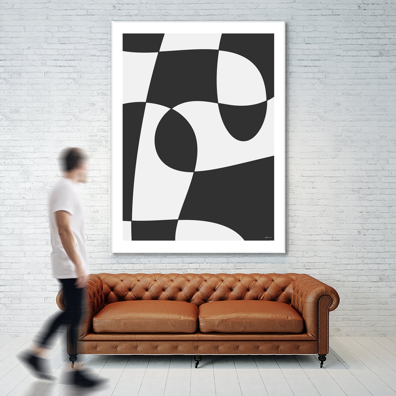 Forms of Art IV by M Studio on GIANT ART - black and white