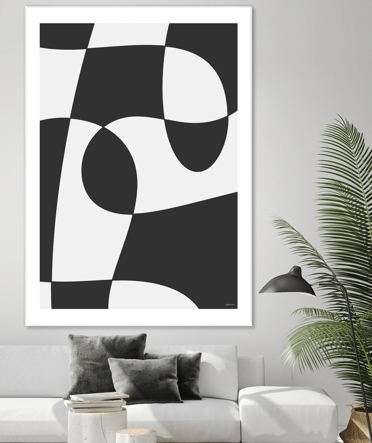 Forms of Art IV by M Studio on GIANT ART - black and white